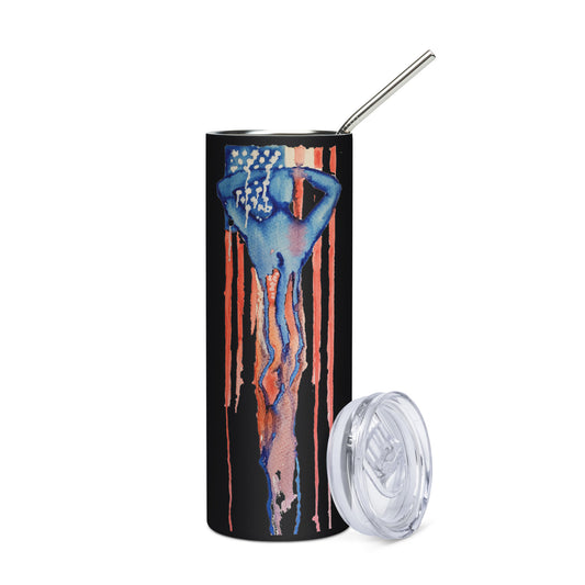 Stand for the Flag Stainless steel tumbler