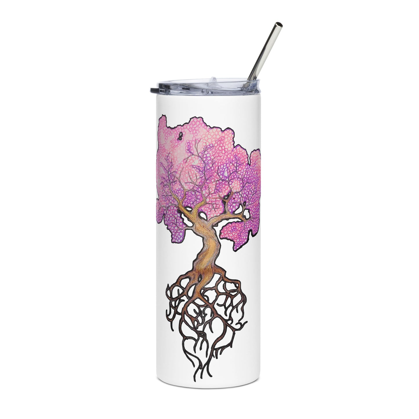 Cherry Blossom Stainless steel tumbler