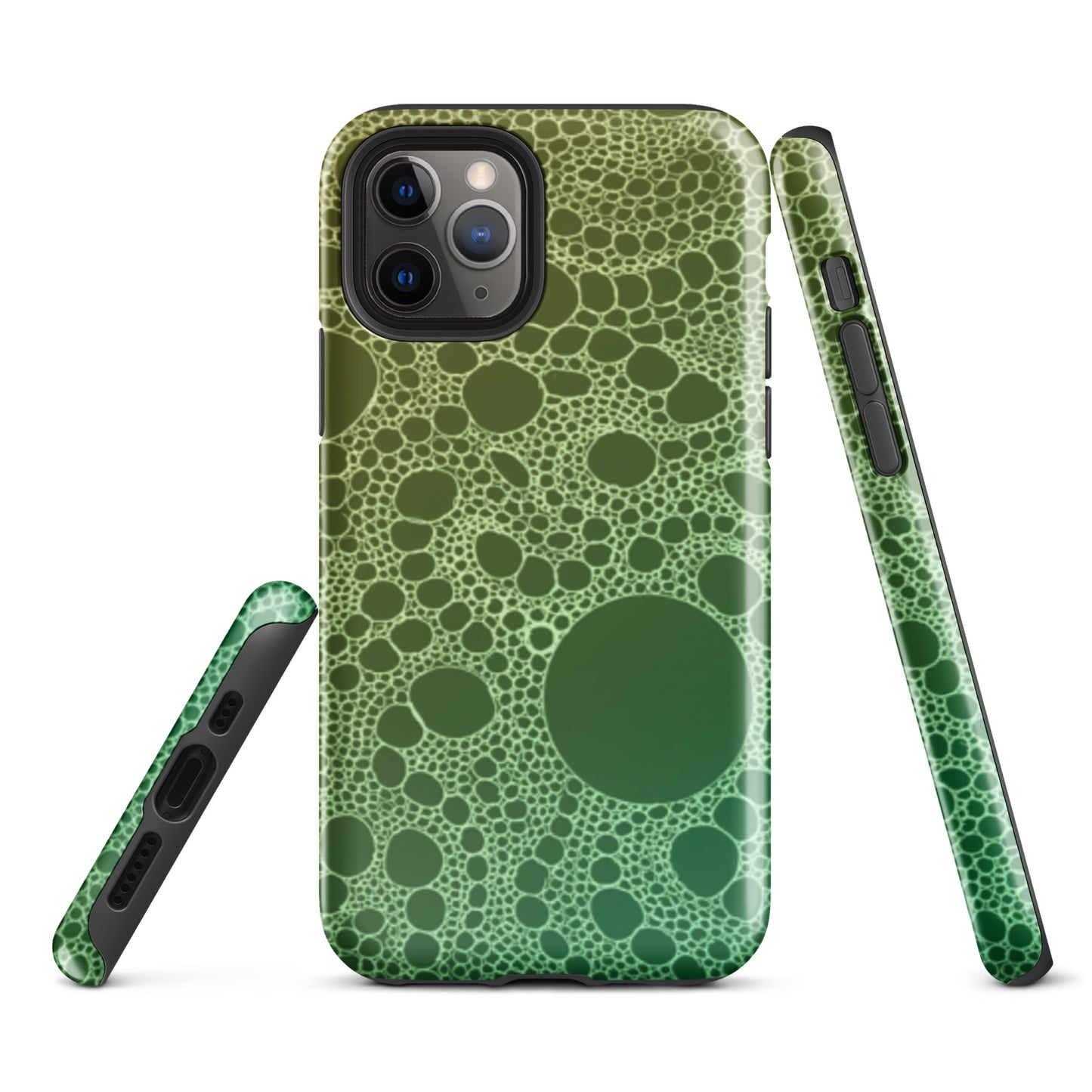 Lost In Circles Gecko Green Tough Case for iPhone®