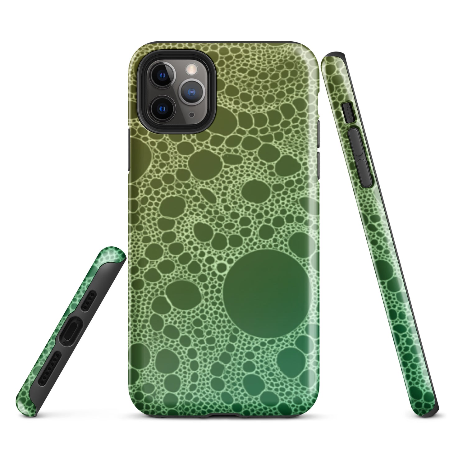 Lost In Circles Gecko Green Tough Case for iPhone®