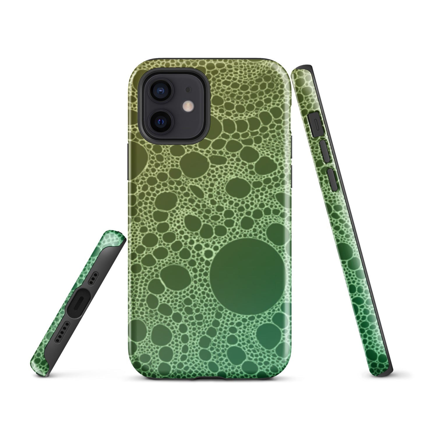 Lost In Circles Gecko Green Tough Case for iPhone®