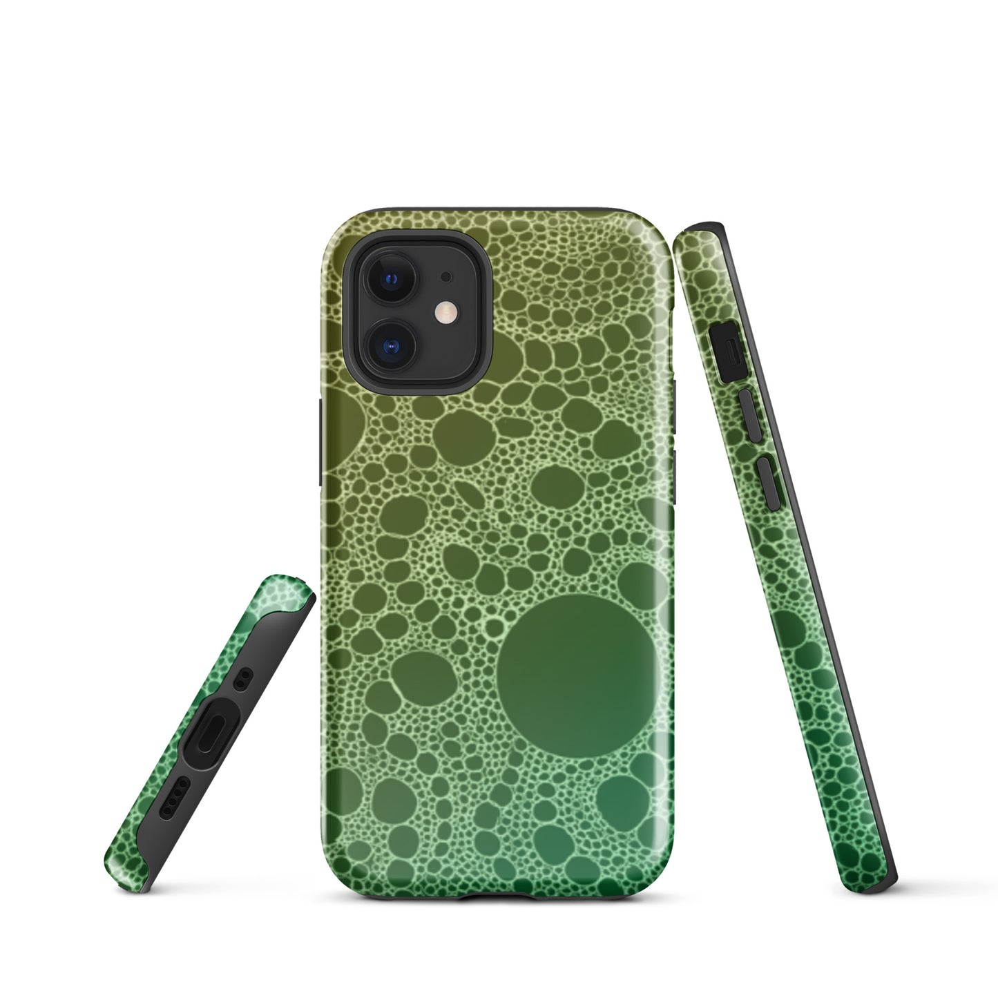 Lost In Circles Gecko Green Tough Case for iPhone®