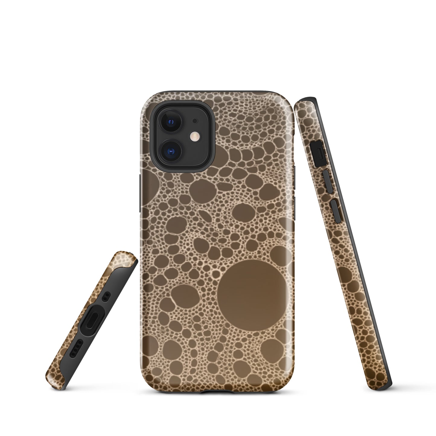 Lost In Circles Burnt Orange Tough Case for iPhone®