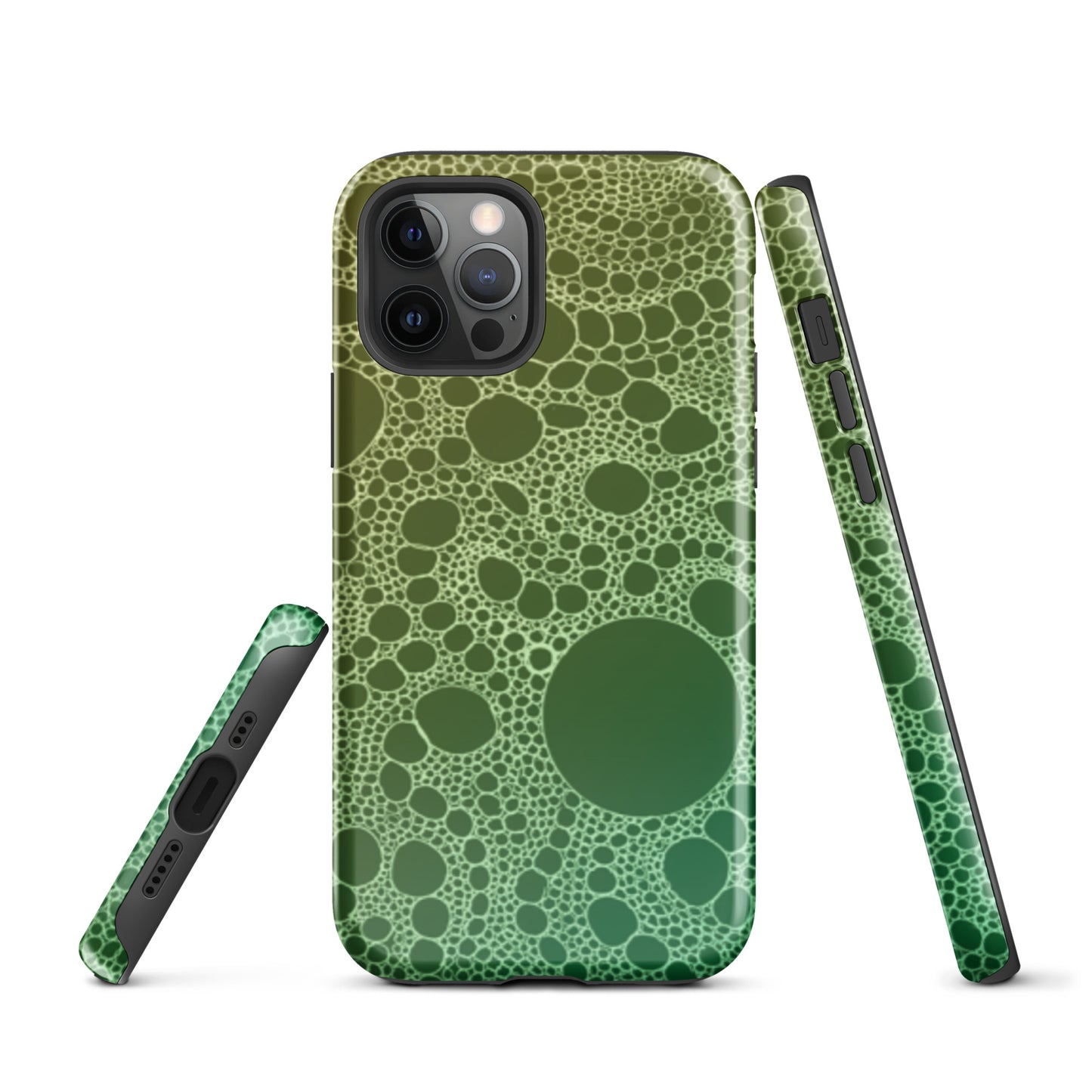 Lost In Circles Gecko Green Tough Case for iPhone®