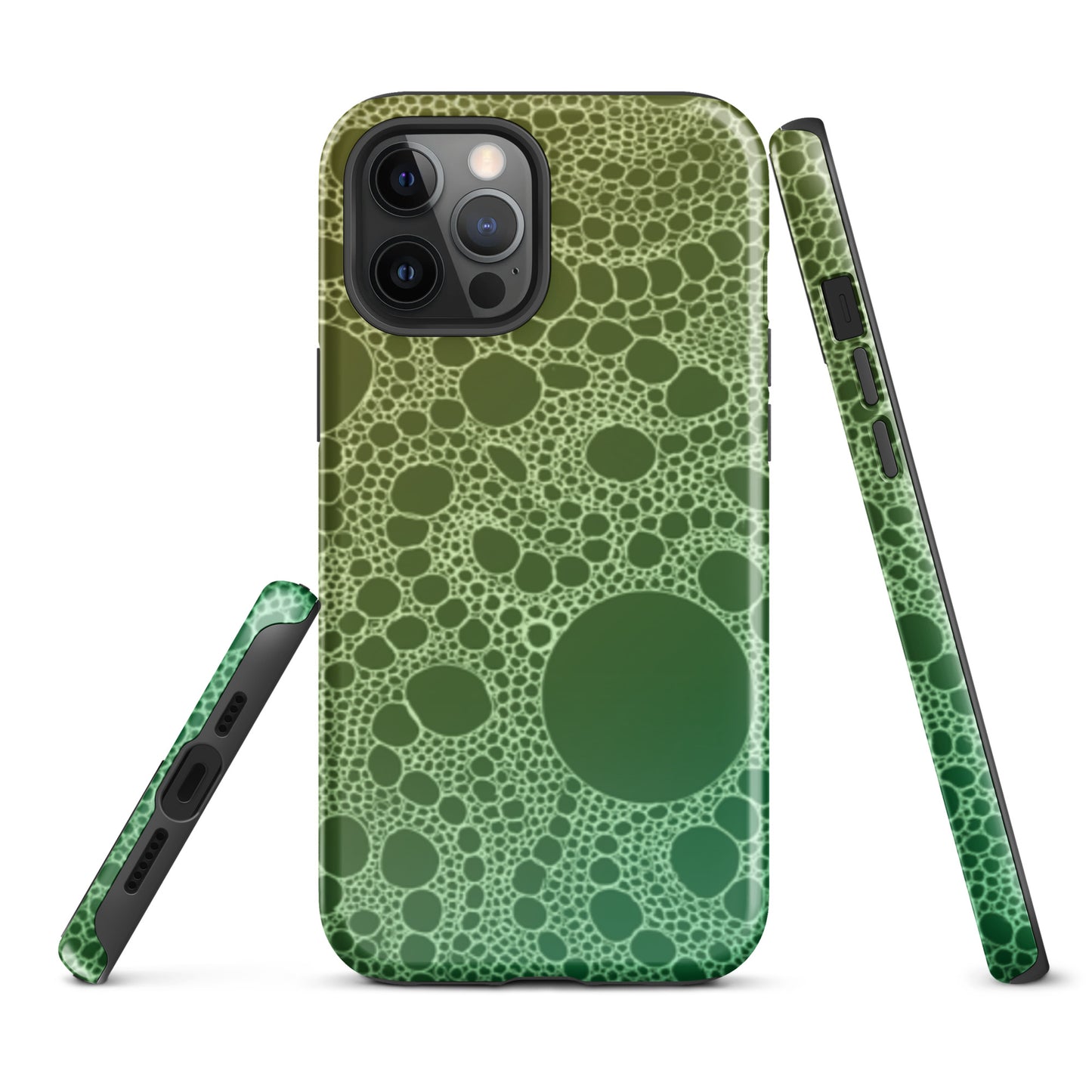 Lost In Circles Gecko Green Tough Case for iPhone®