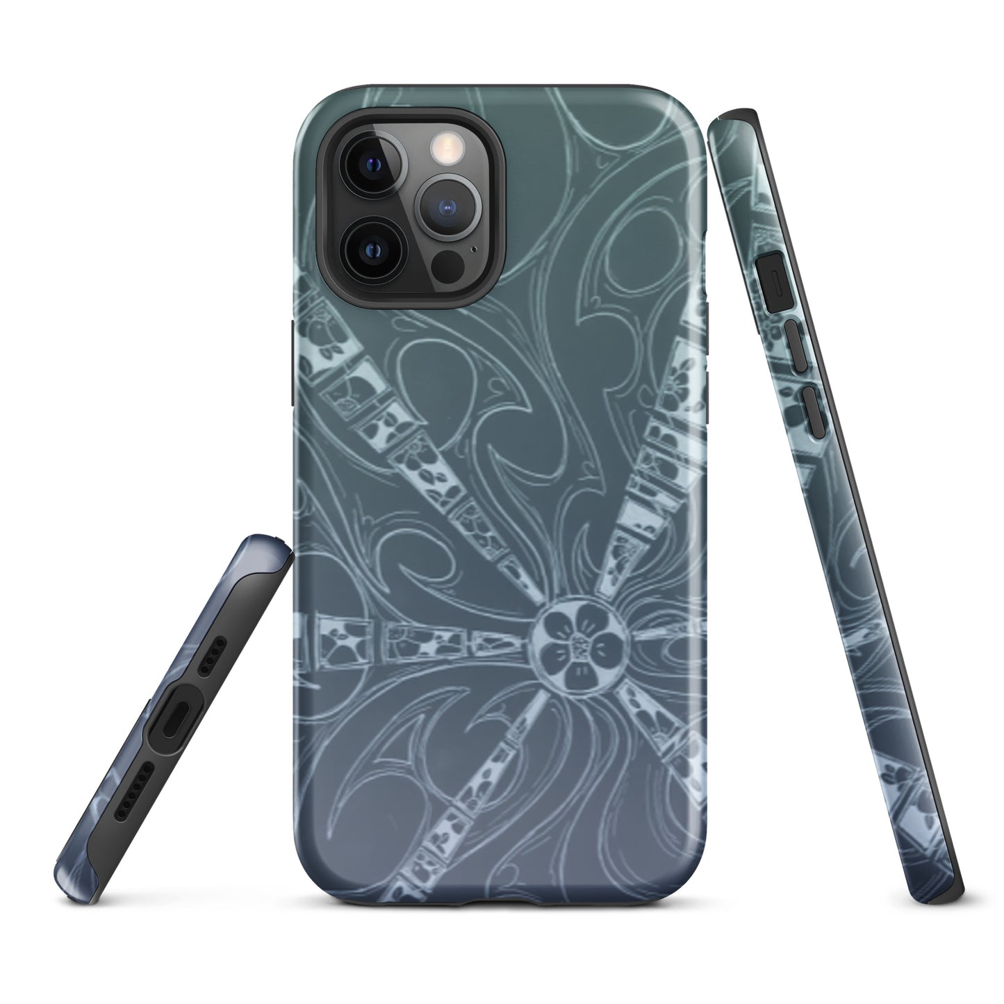 Flowers Slate Tough Case for iPhone®