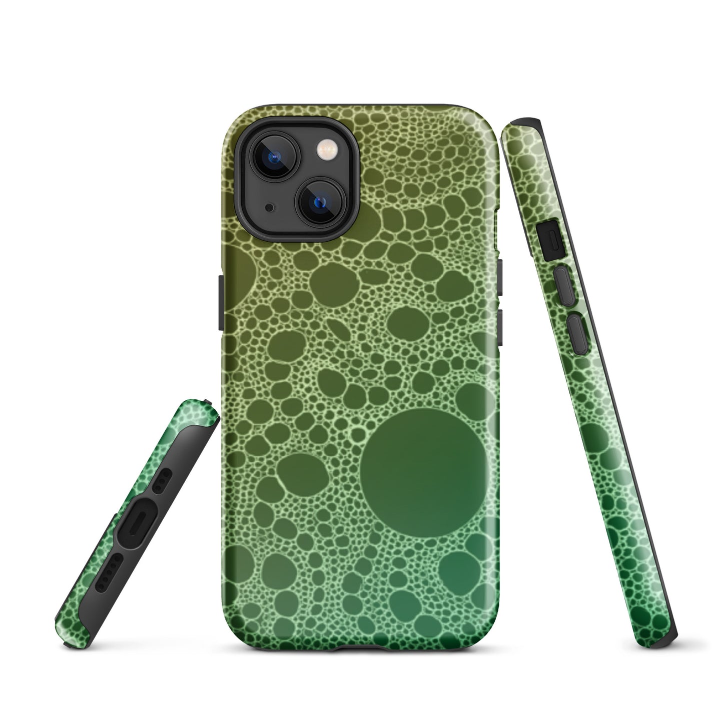 Lost In Circles Gecko Green Tough Case for iPhone®