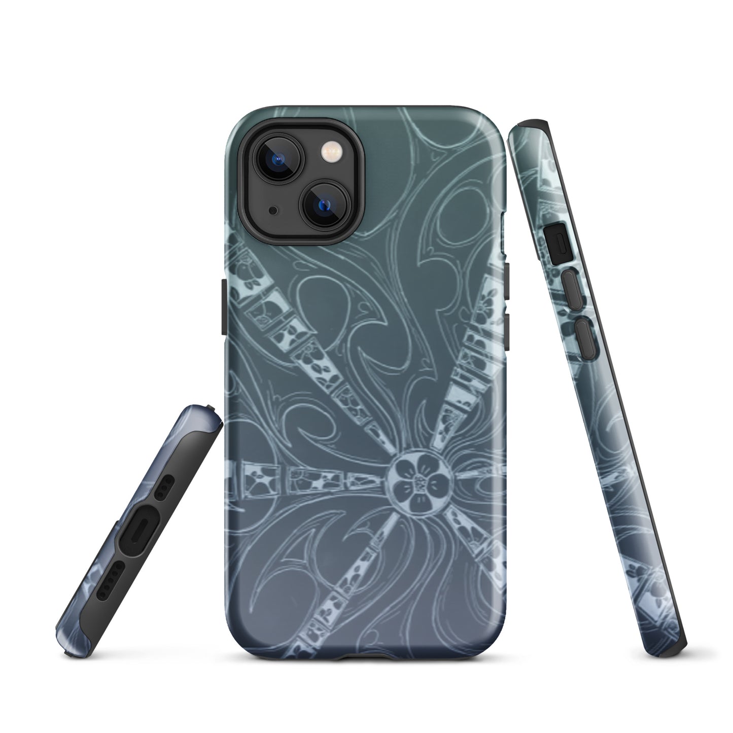 Flowers Slate Tough Case for iPhone®