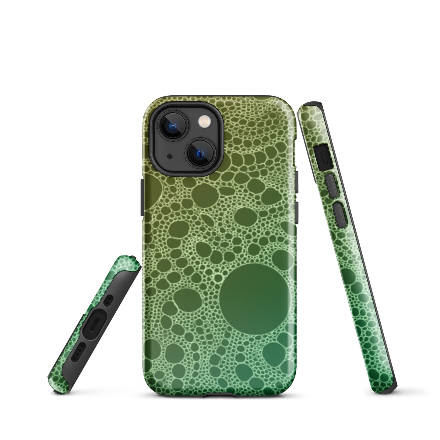 Lost In Circles Gecko Green Tough Case for iPhone®