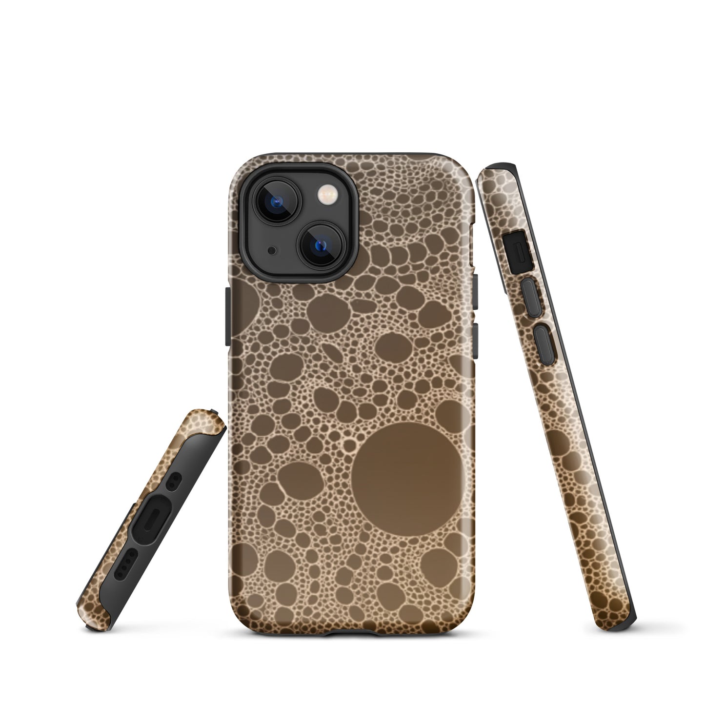 Lost In Circles Burnt Orange Tough Case for iPhone®