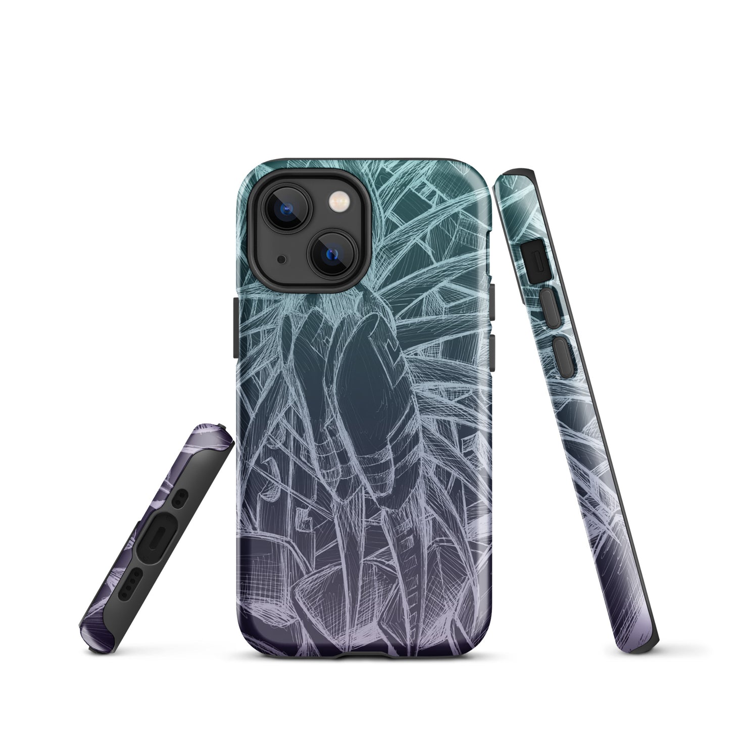 Sketch Midnight skies Tough Case for iPhone®