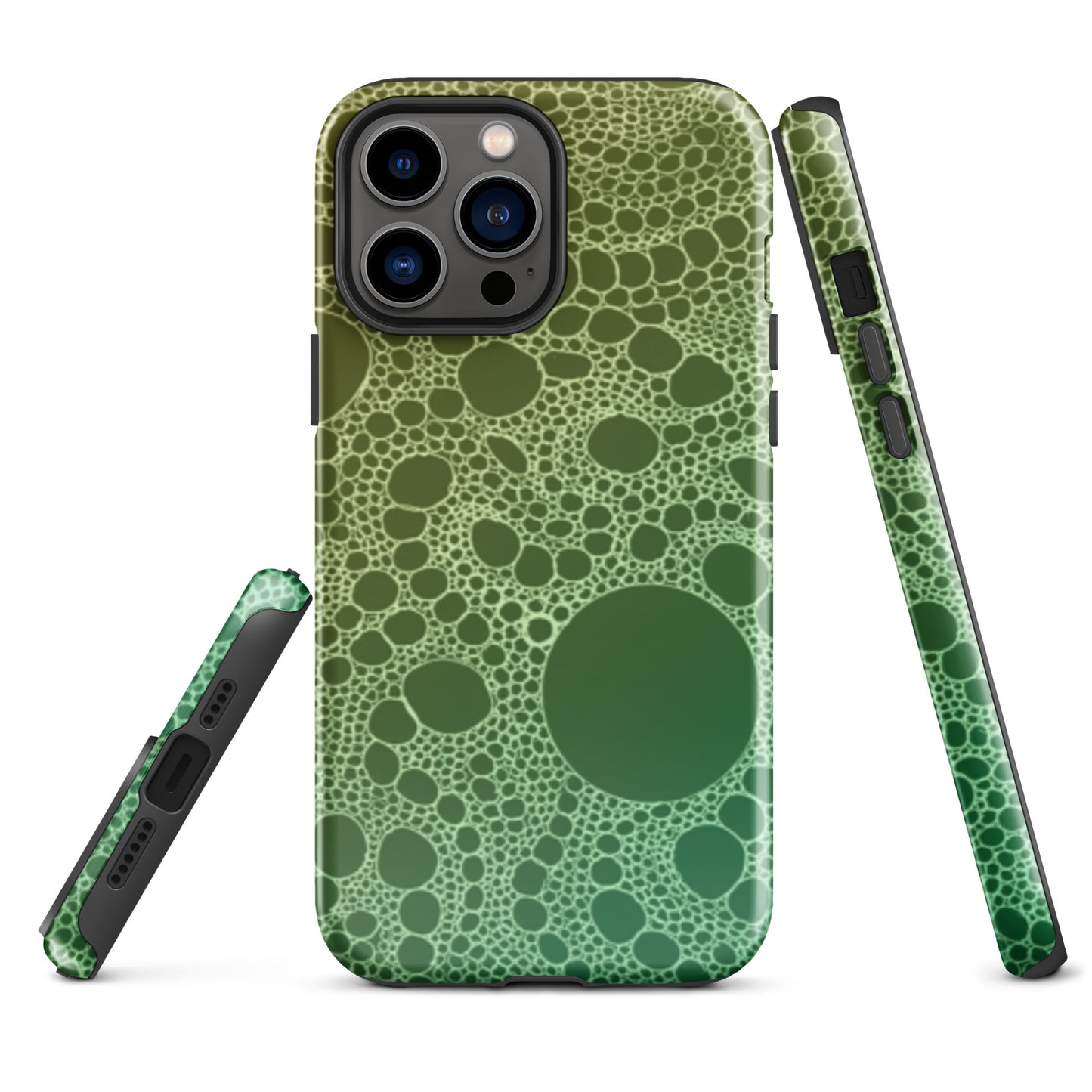 Lost In Circles Gecko Green Tough Case for iPhone®