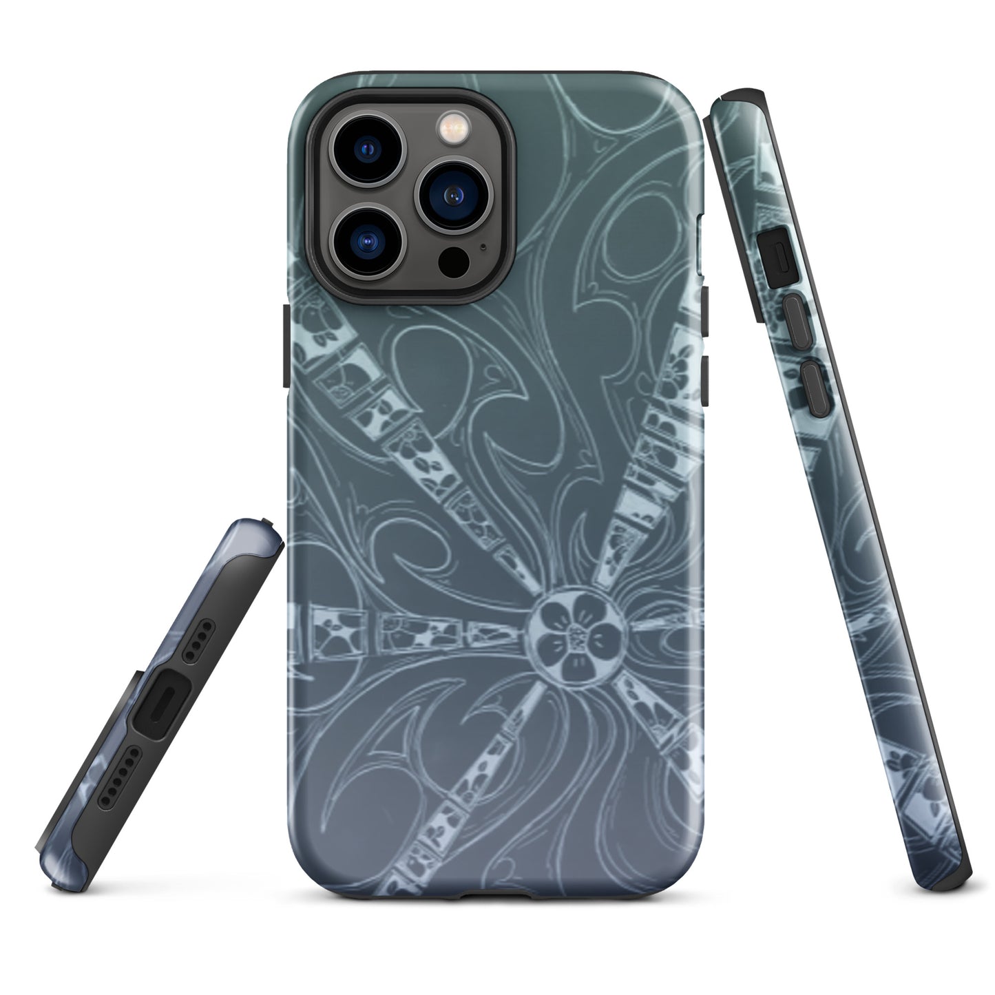 Flowers Slate Tough Case for iPhone®