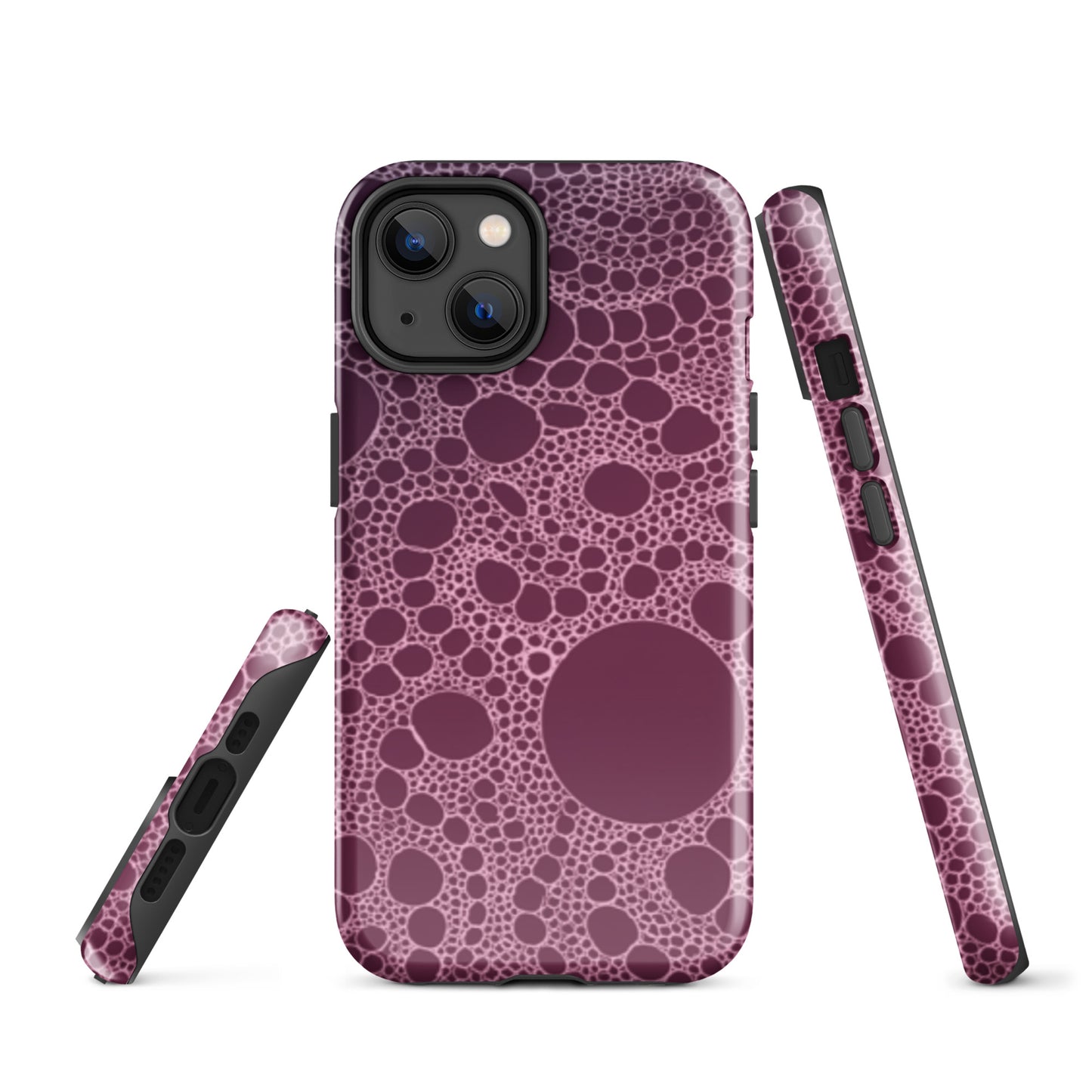 Lost In Circles Rose Tough Case for iPhone®