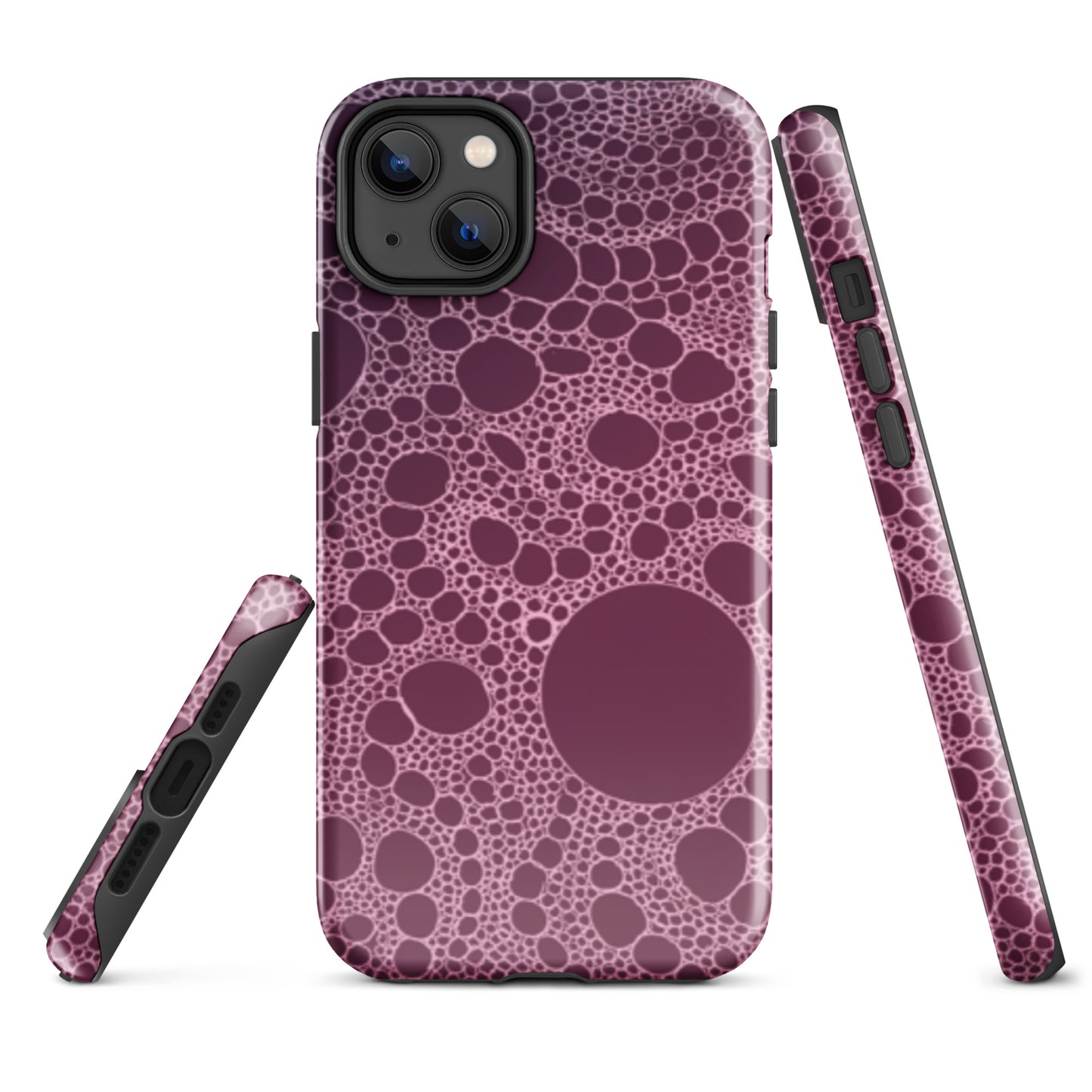 Lost In Circles Rose Tough Case for iPhone®