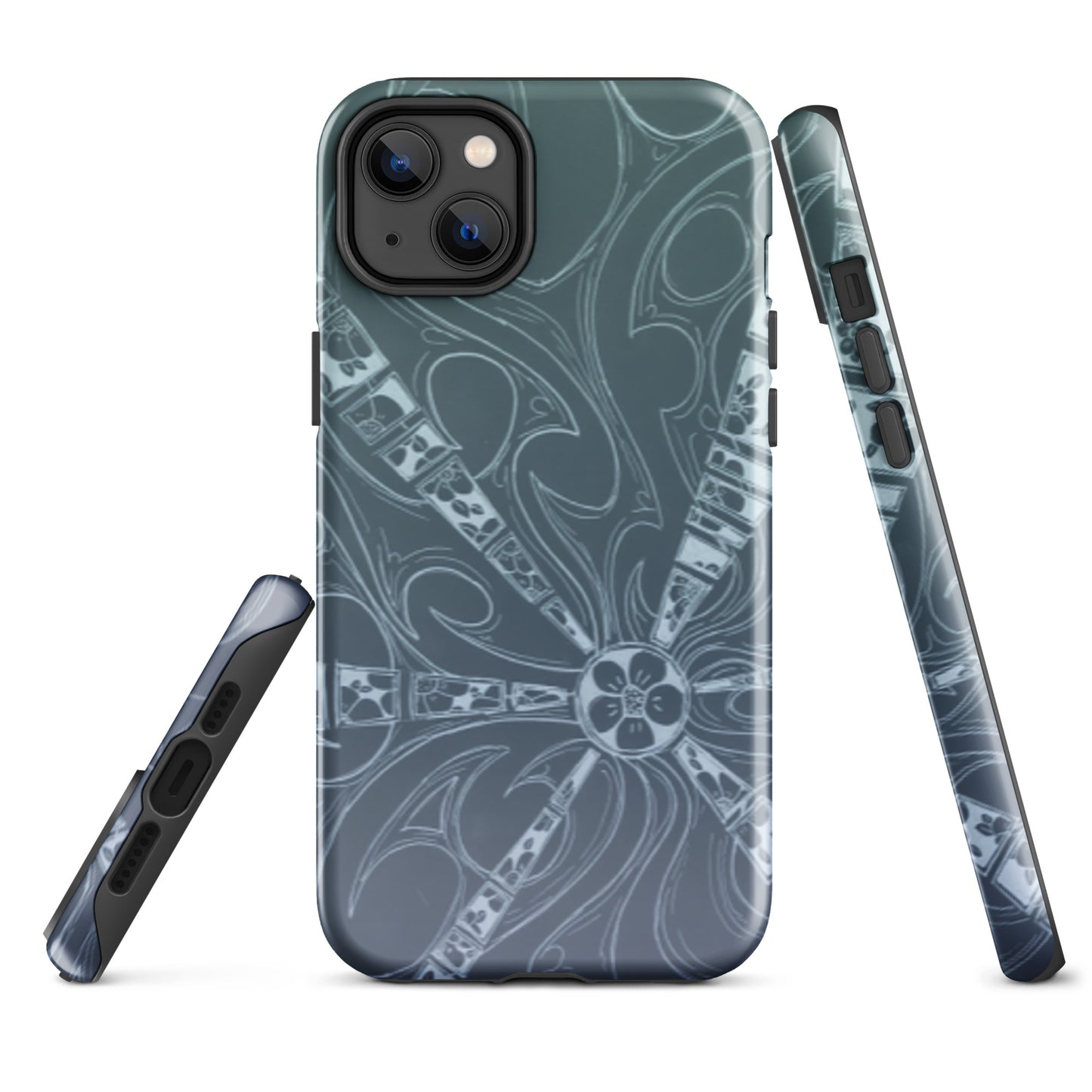 Flowers Slate Tough Case for iPhone®