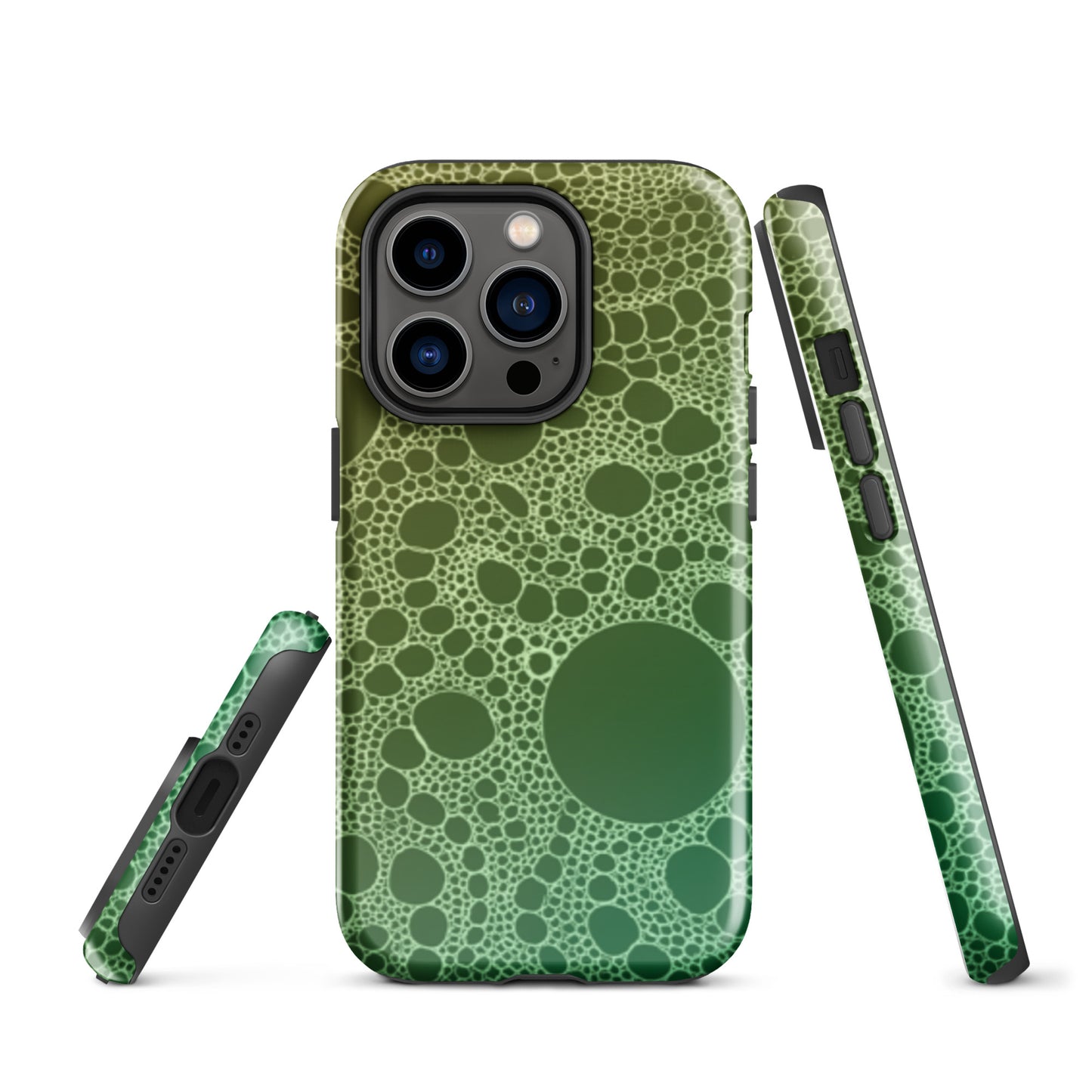 Lost In Circles Gecko Green Tough Case for iPhone®