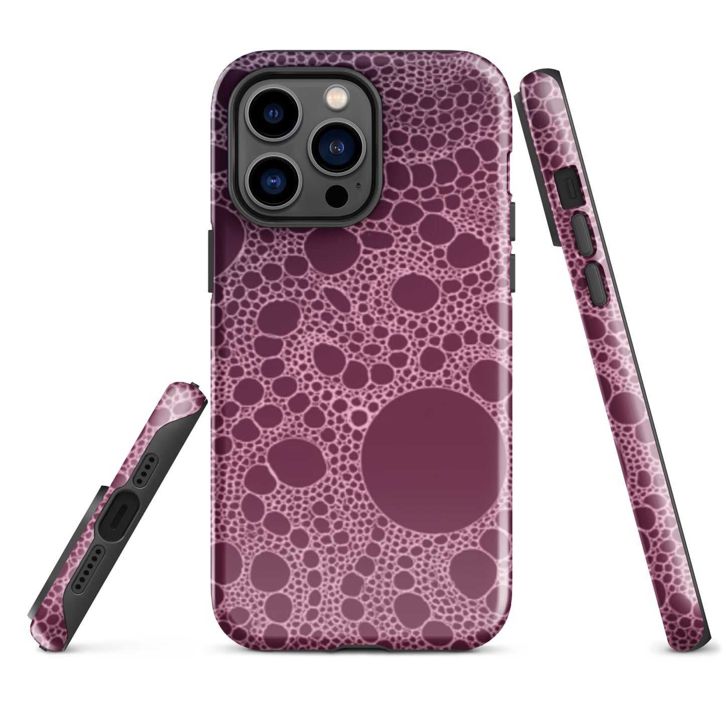 Lost In Circles Rose Tough Case for iPhone®