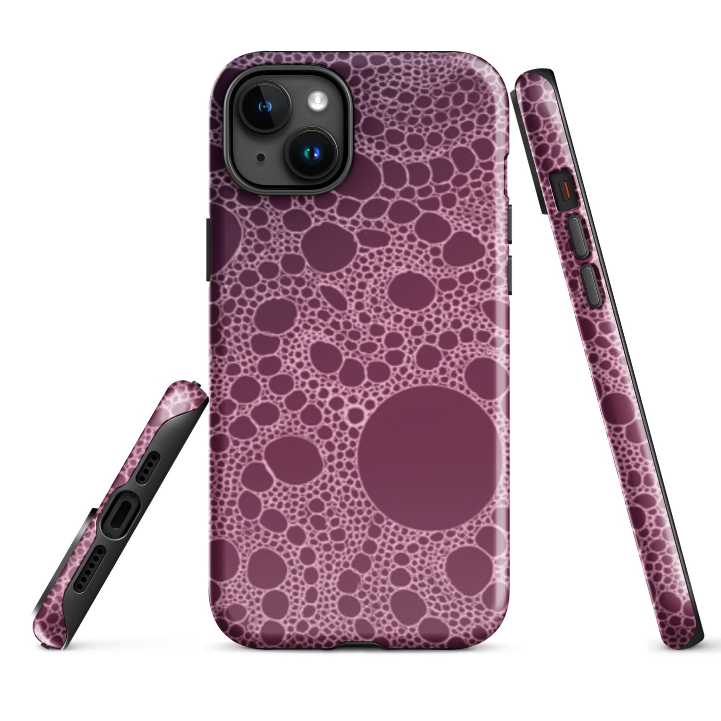 Lost In Circles Rose Tough Case for iPhone®