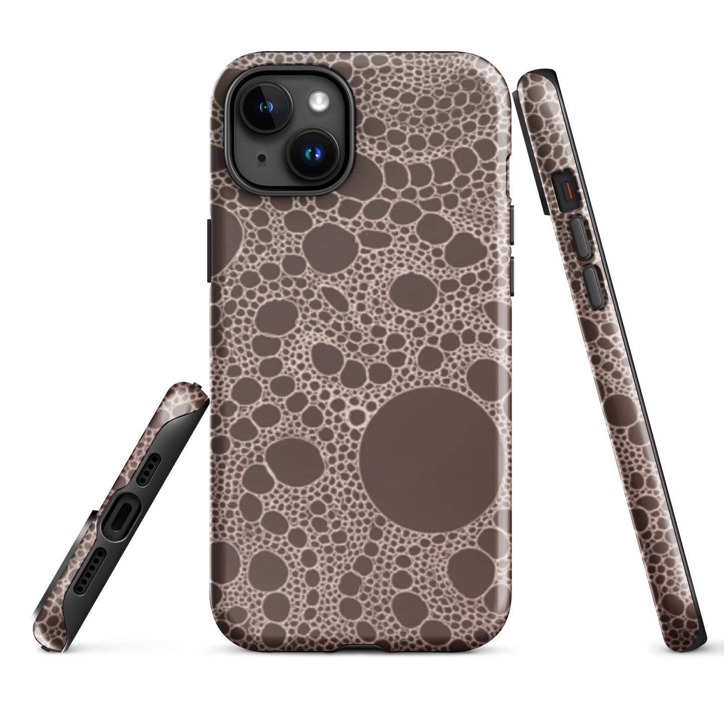 Lost In Circles Chocolate Tough Case for iPhone®