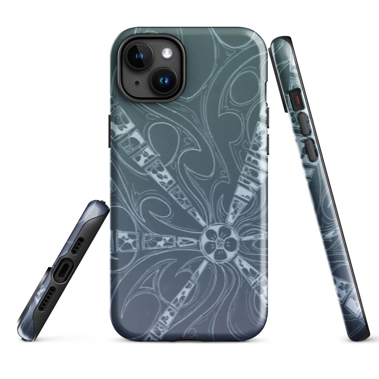 Flowers Slate Tough Case for iPhone®