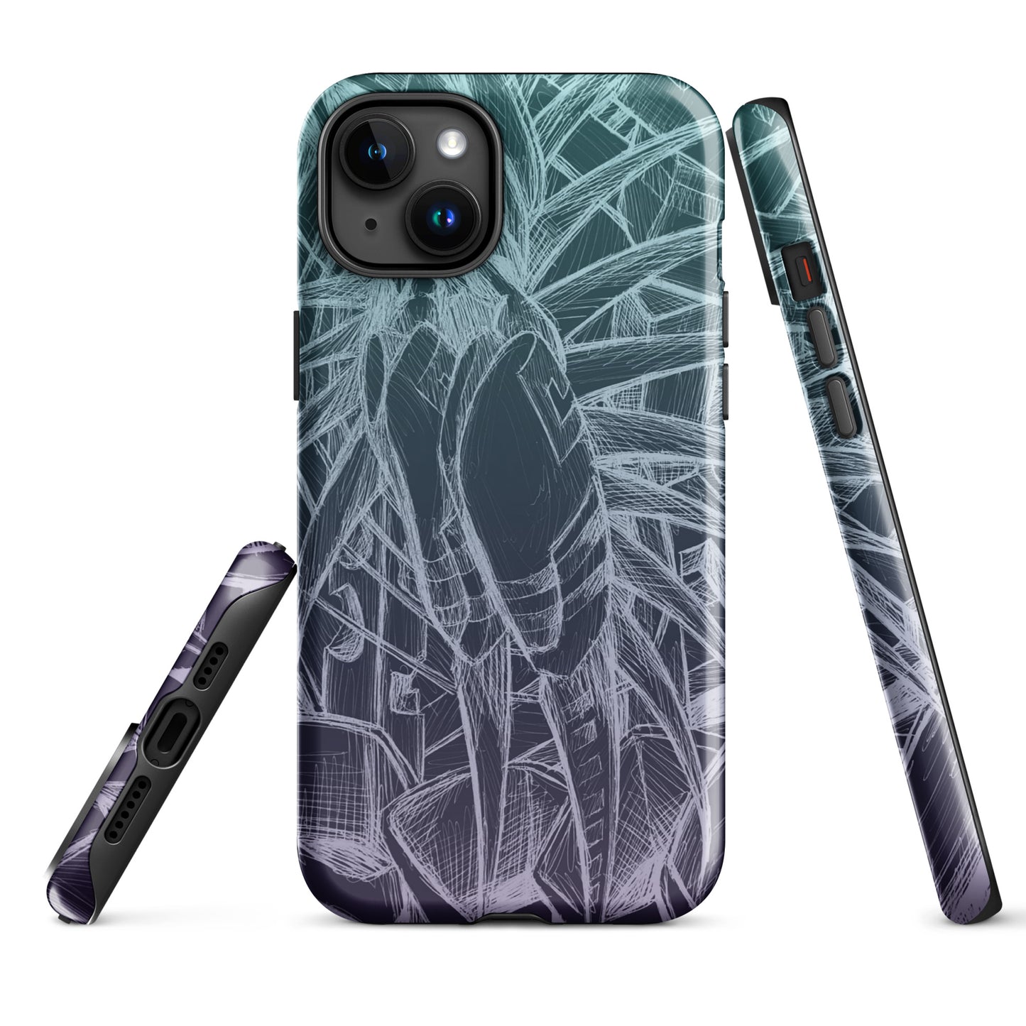 Sketch Midnight skies Tough Case for iPhone®