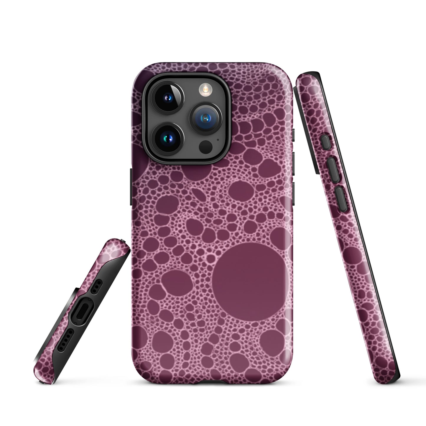 Lost In Circles Rose Tough Case for iPhone®