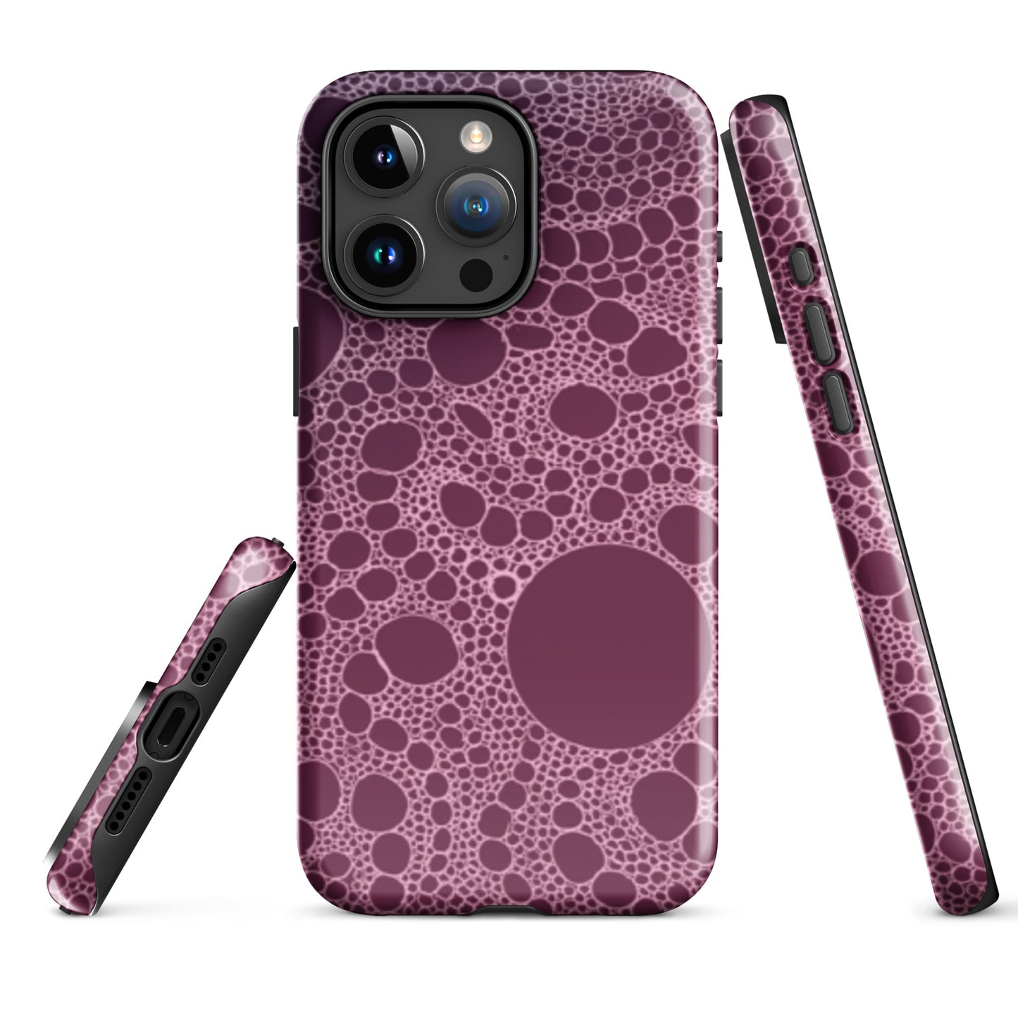 Lost In Circles Rose Tough Case for iPhone®