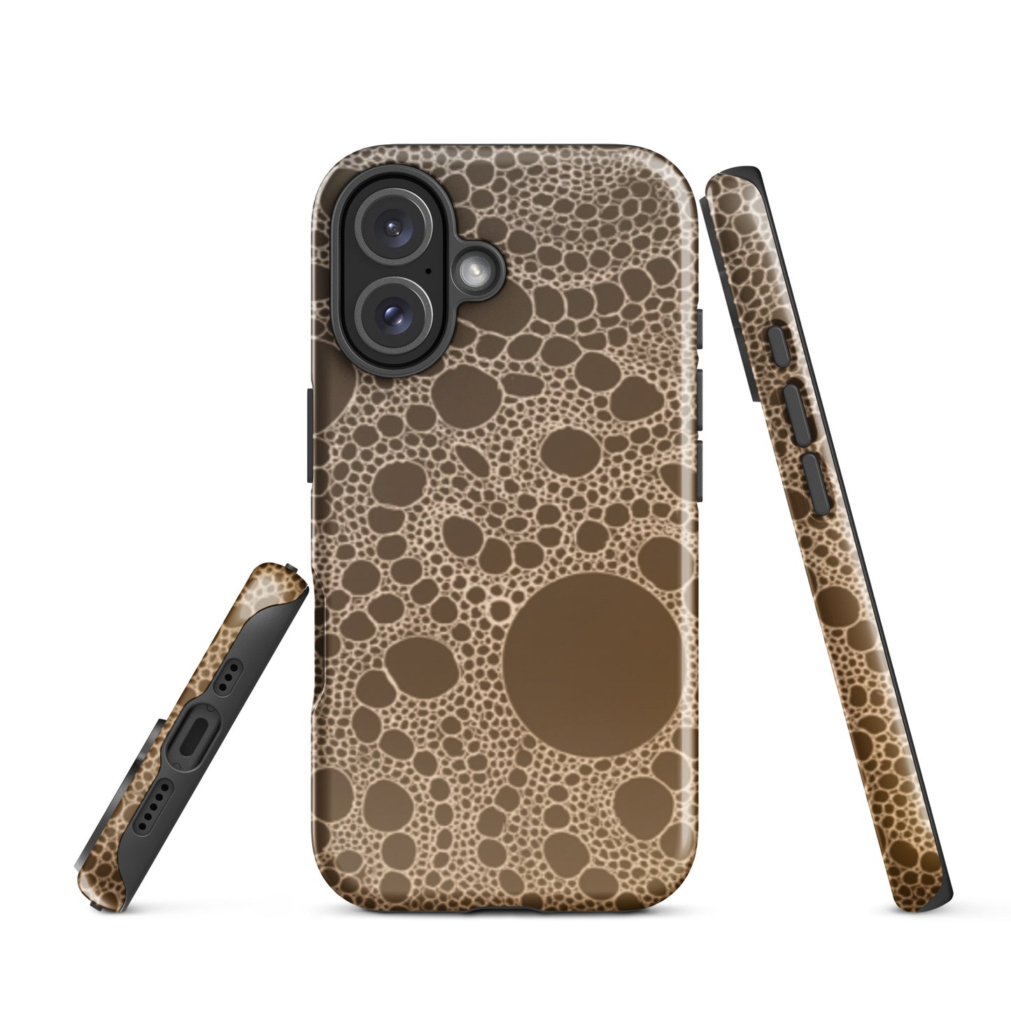 Lost In Circles Burnt Orange Tough Case for iPhone®