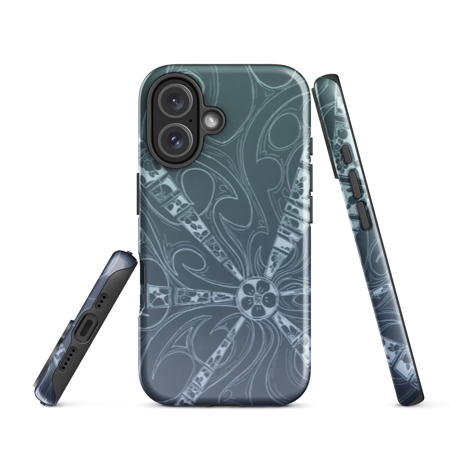 Flowers Slate Tough Case for iPhone®