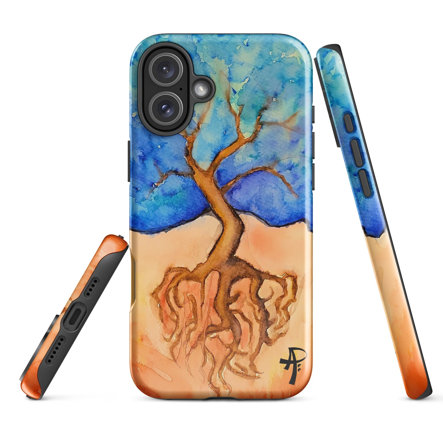 Autism Tree Water Color Tough Case for iPhone®