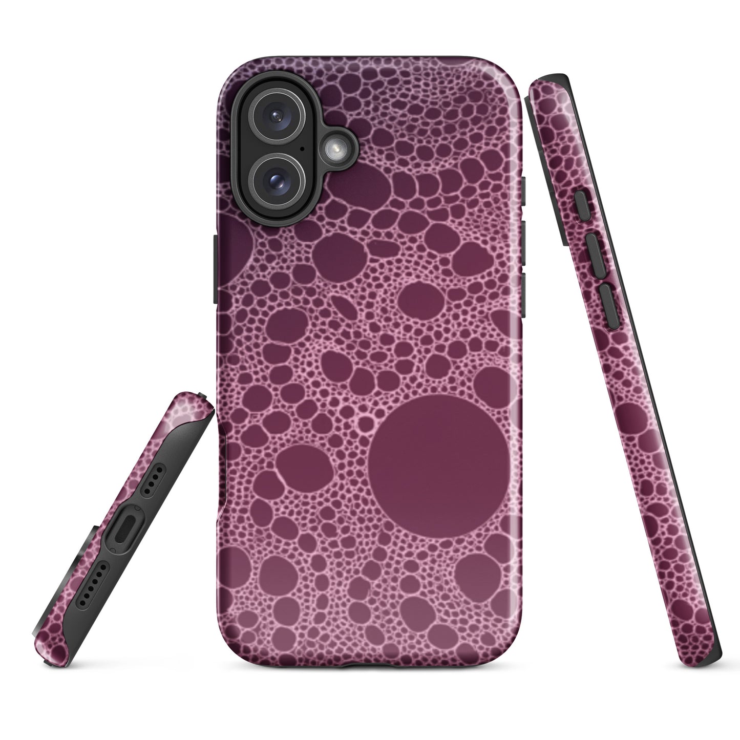 Lost In Circles Rose Tough Case for iPhone®