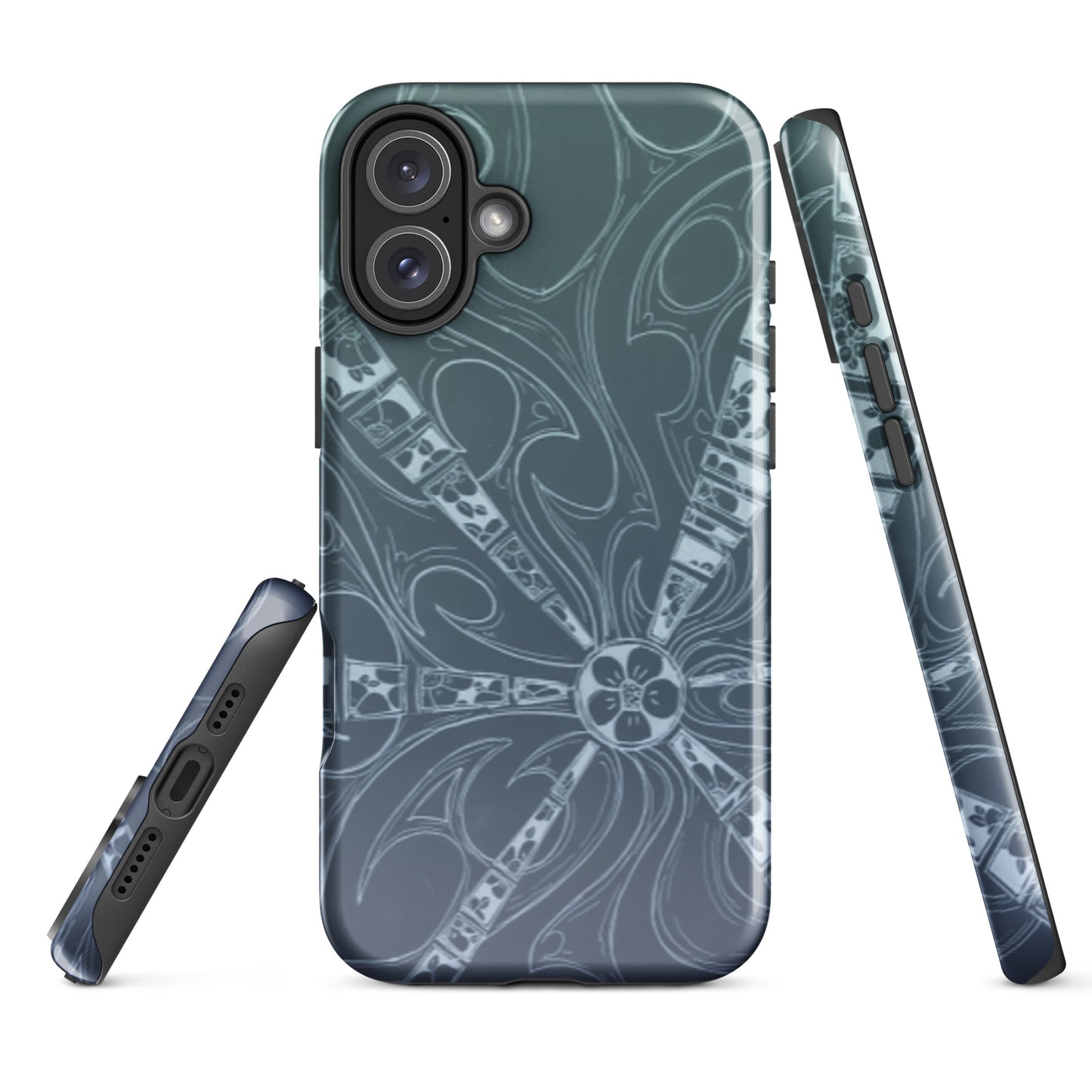 Flowers Slate Tough Case for iPhone®