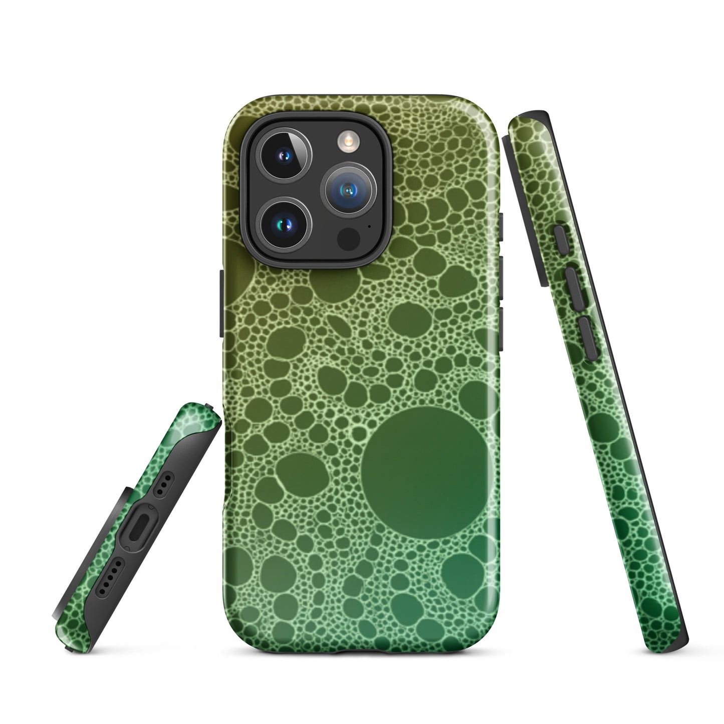 Lost In Circles Gecko Green Tough Case for iPhone®