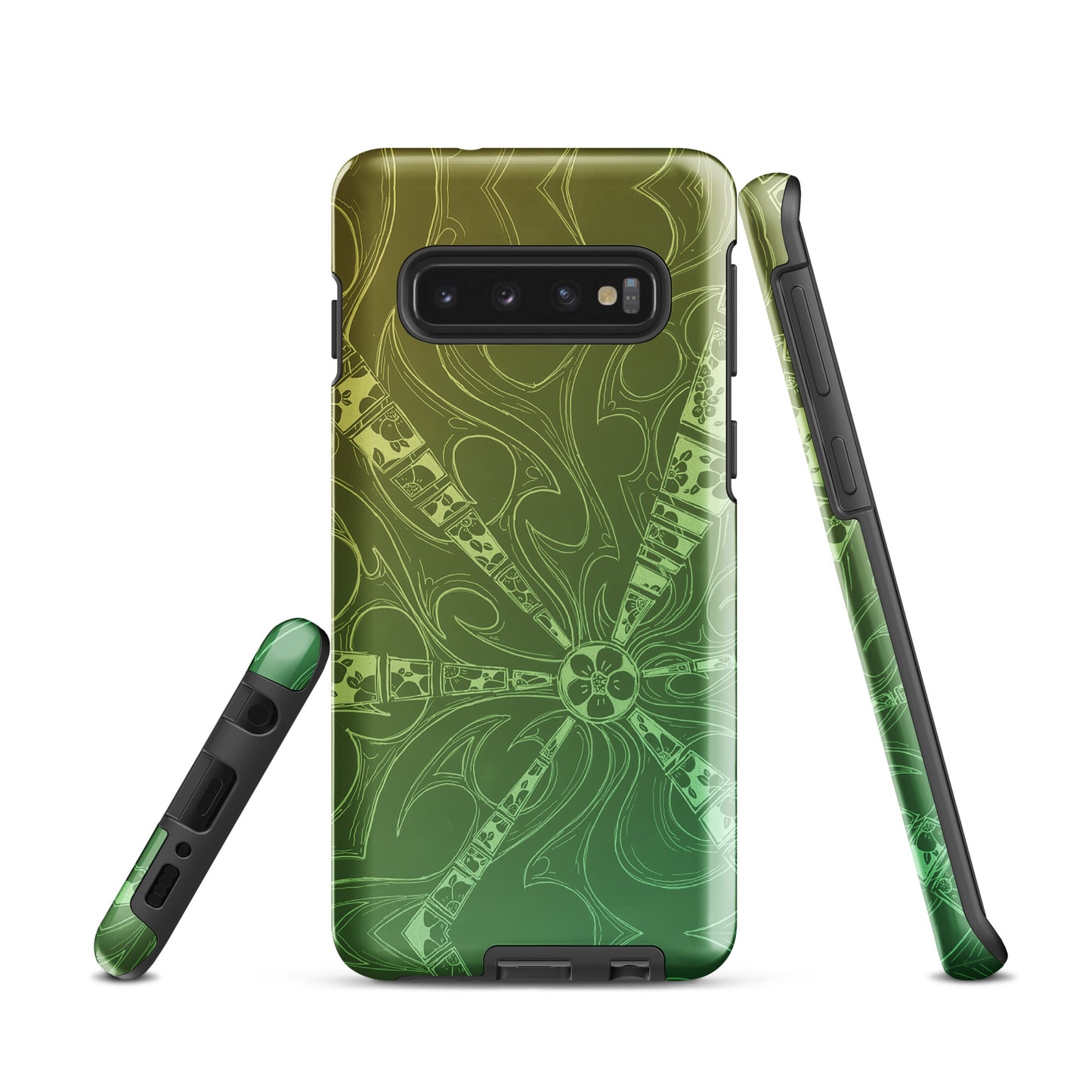 Flowers Gecko Green Tough case for Samsung®