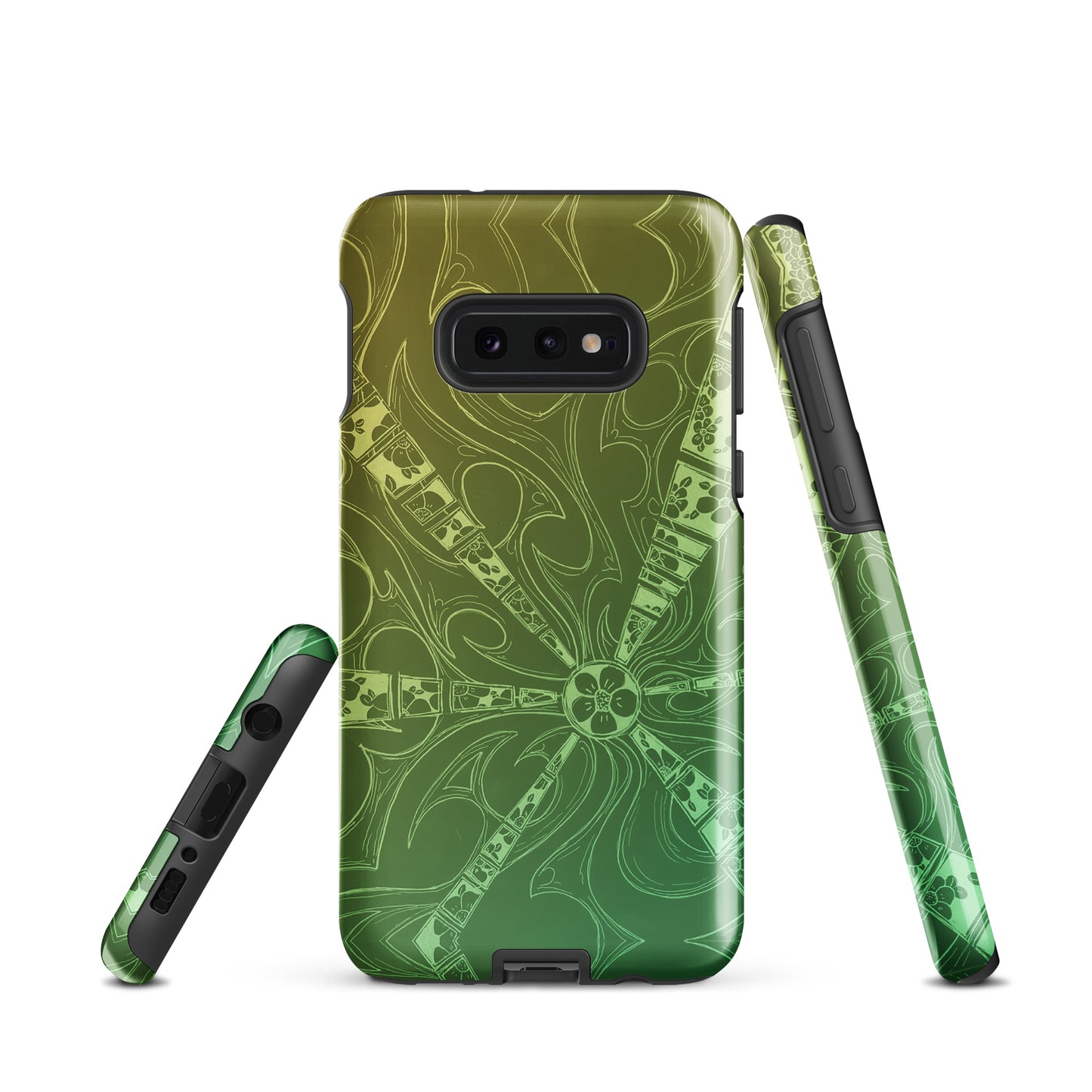 Flowers Gecko Green Tough case for Samsung®