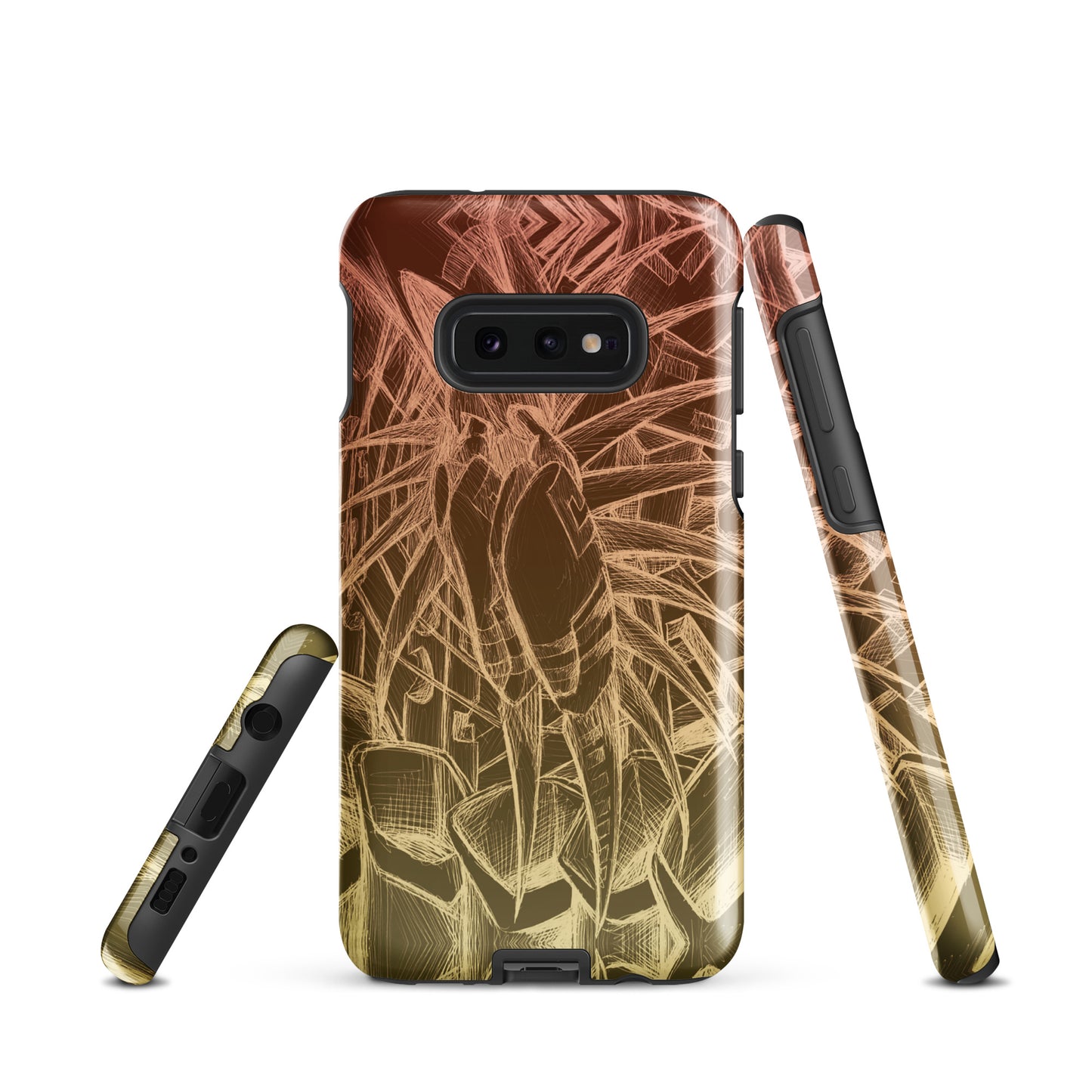 Sketch Sunrise Tough case for Samsung®