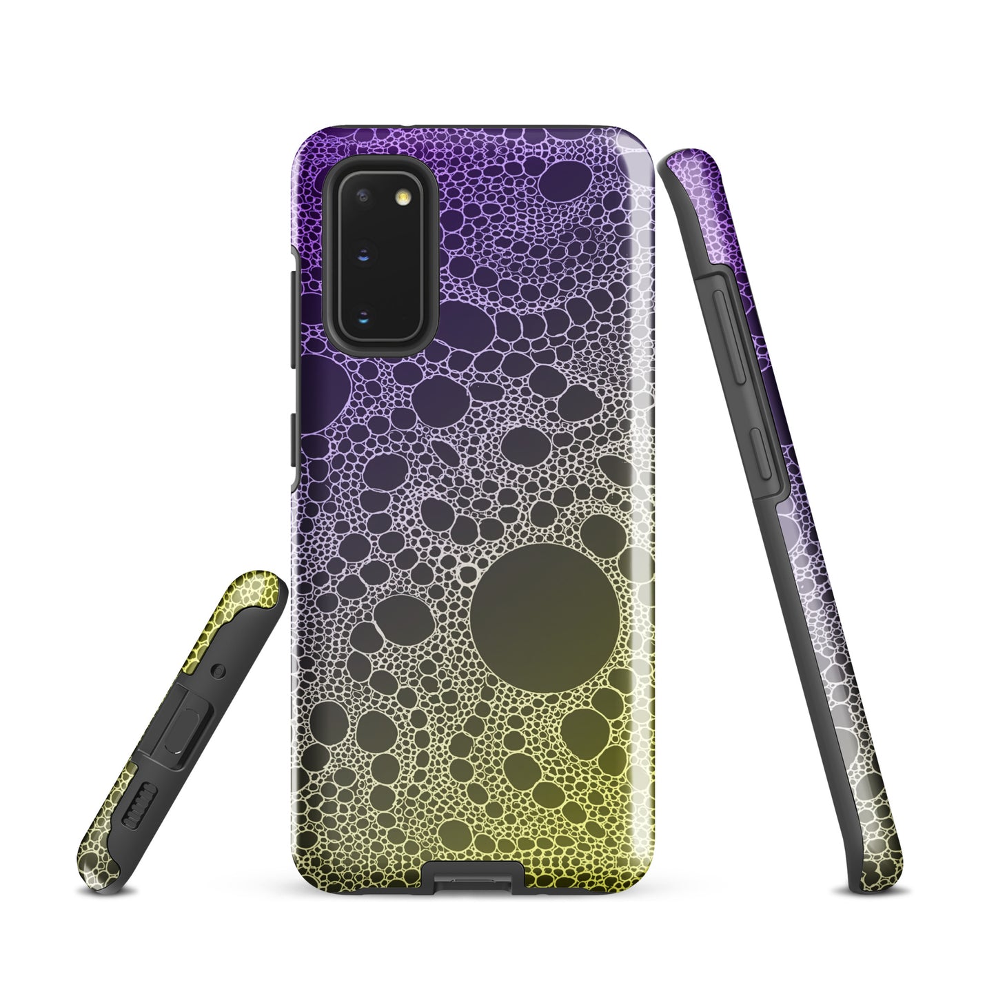 Lost In Circles Purple and Gold Tough case for Samsung®