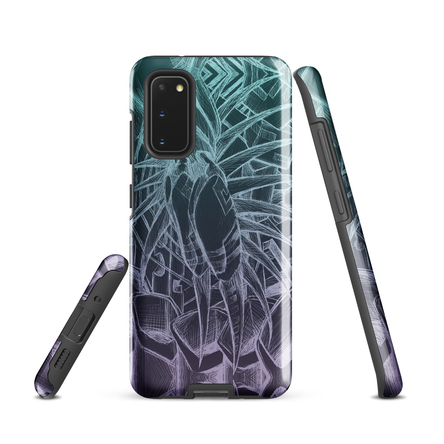 Sketch Midnight Sky Tough case for Samsung®