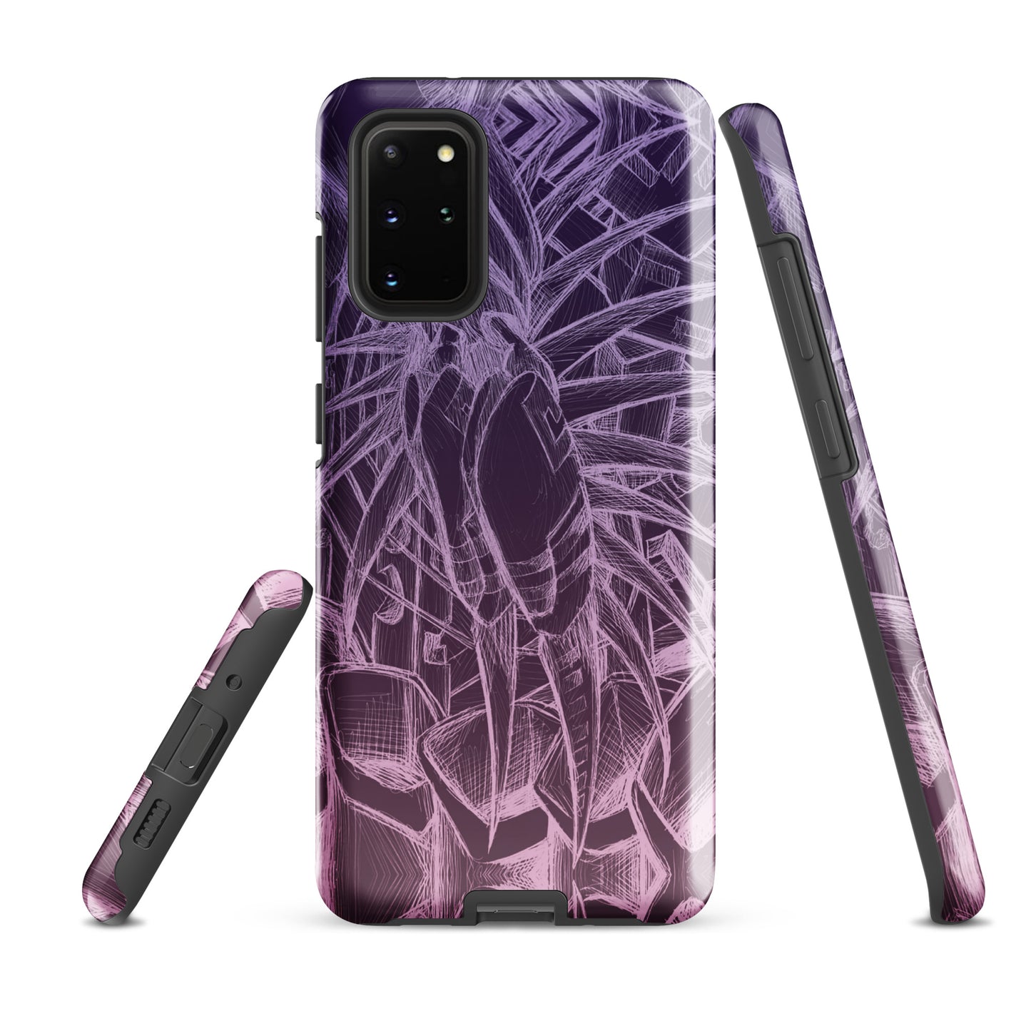 Sketch Orchid Bloom Tough case for Samsung®