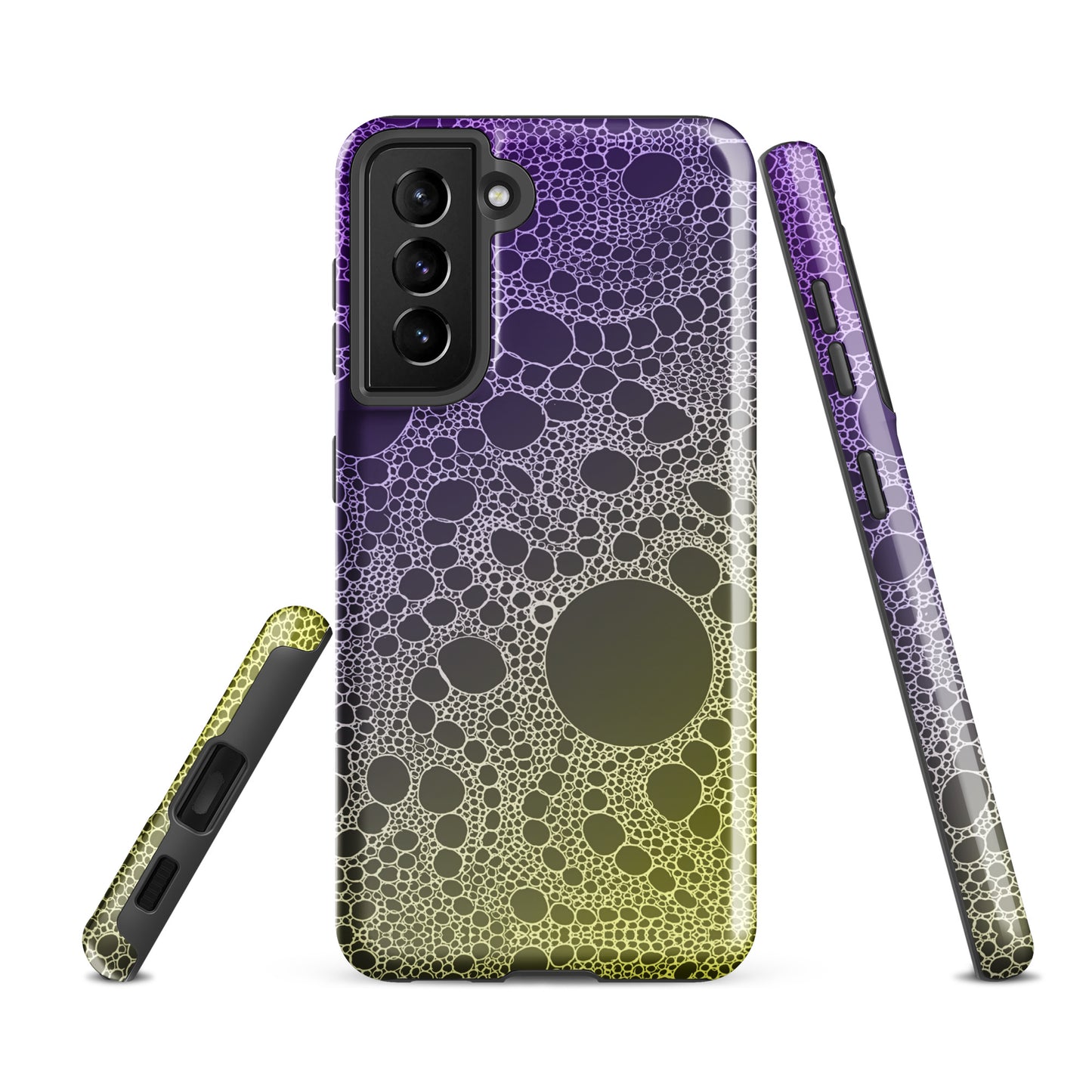 Lost In Circles Purple and Gold Tough case for Samsung®