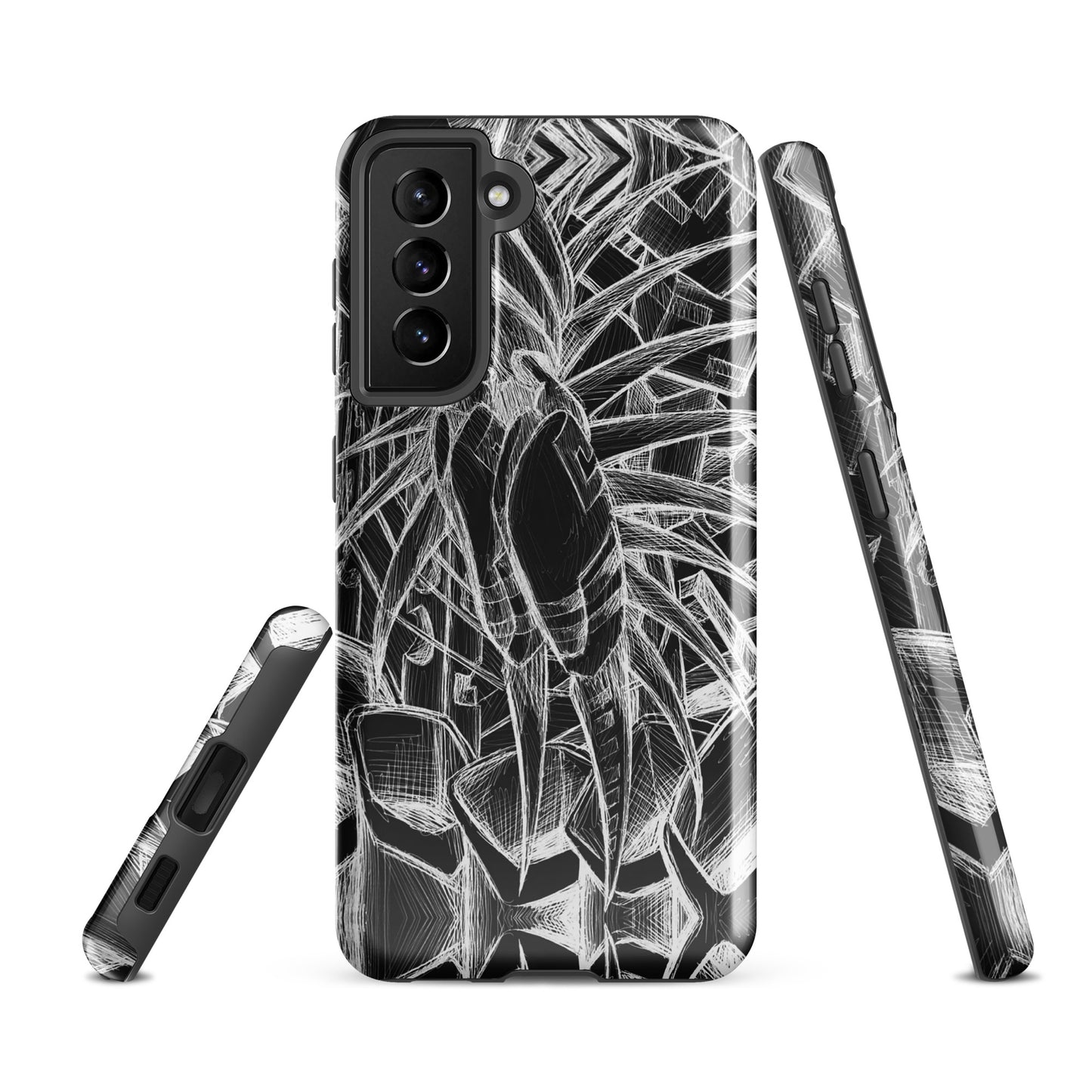 Sketch MonoChrome Tough case for Samsung®