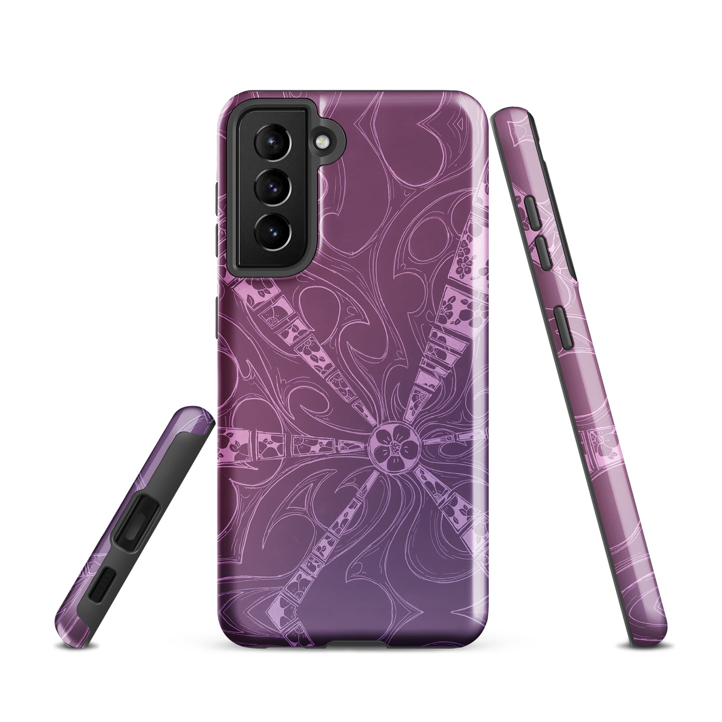 Flowers Orchid Tough case for Samsung®