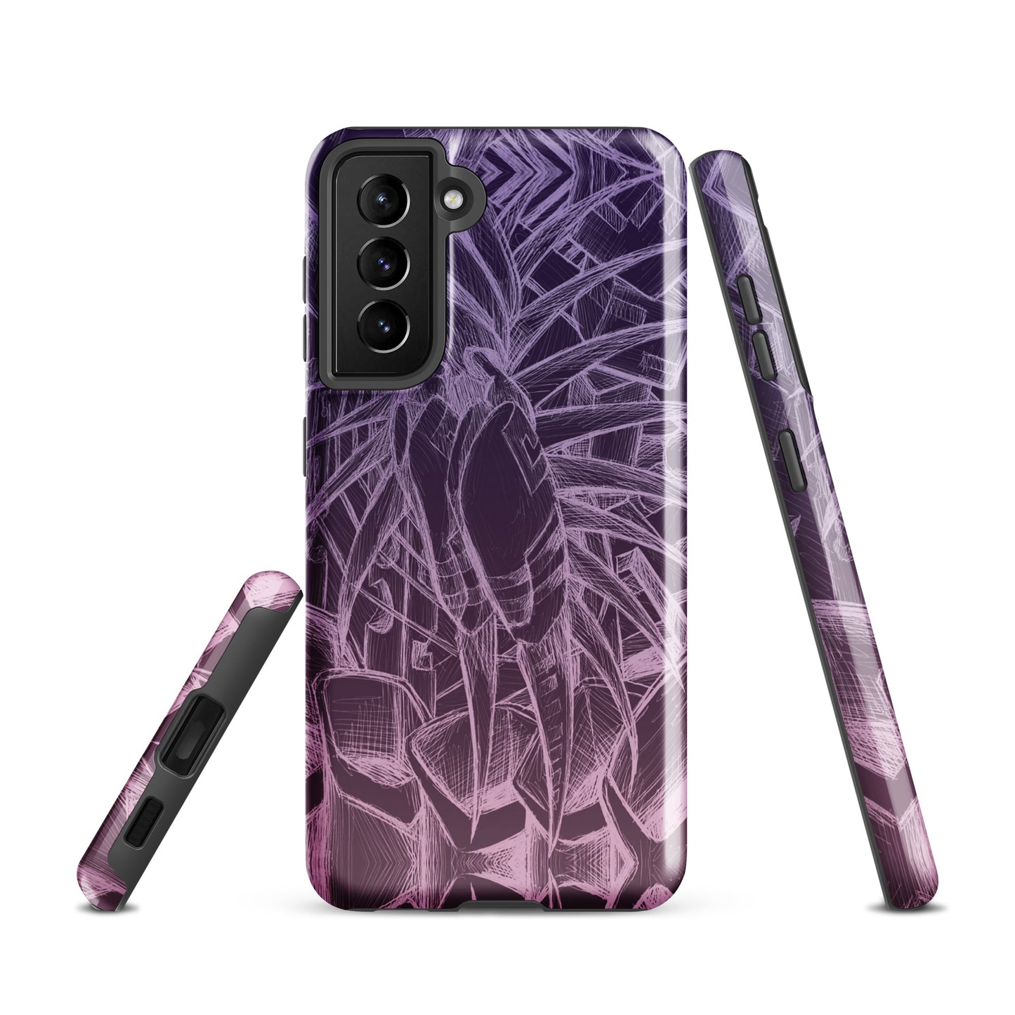 Sketch Orchid Bloom Tough case for Samsung®