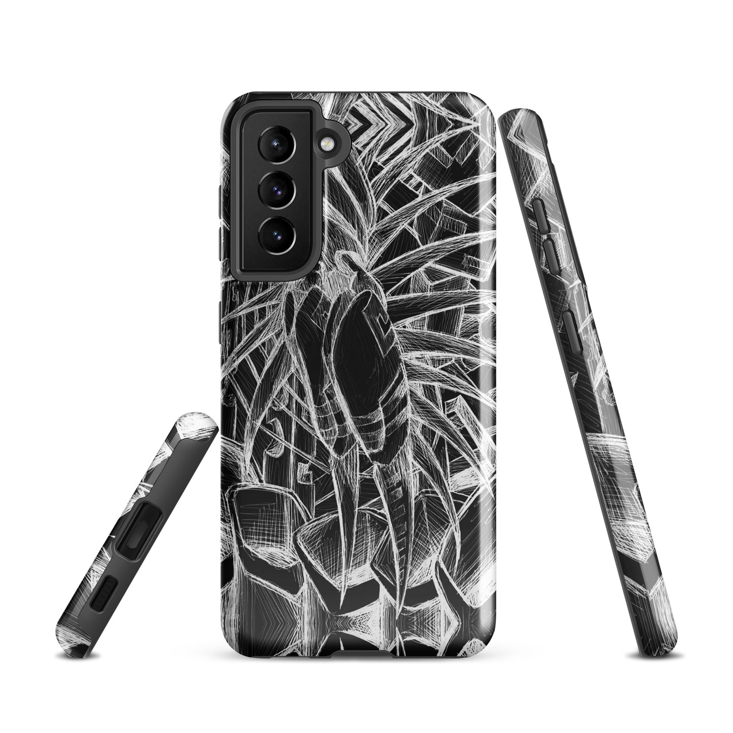 Sketch MonoChrome Tough case for Samsung®