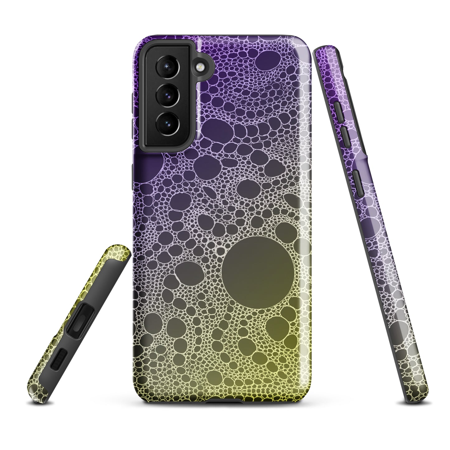 Lost In Circles Purple and Gold Tough case for Samsung®