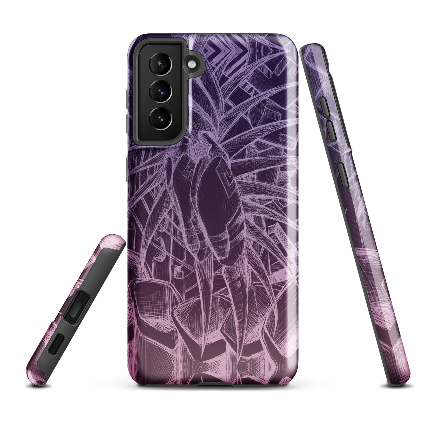 Sketch Orchid Bloom Tough case for Samsung®