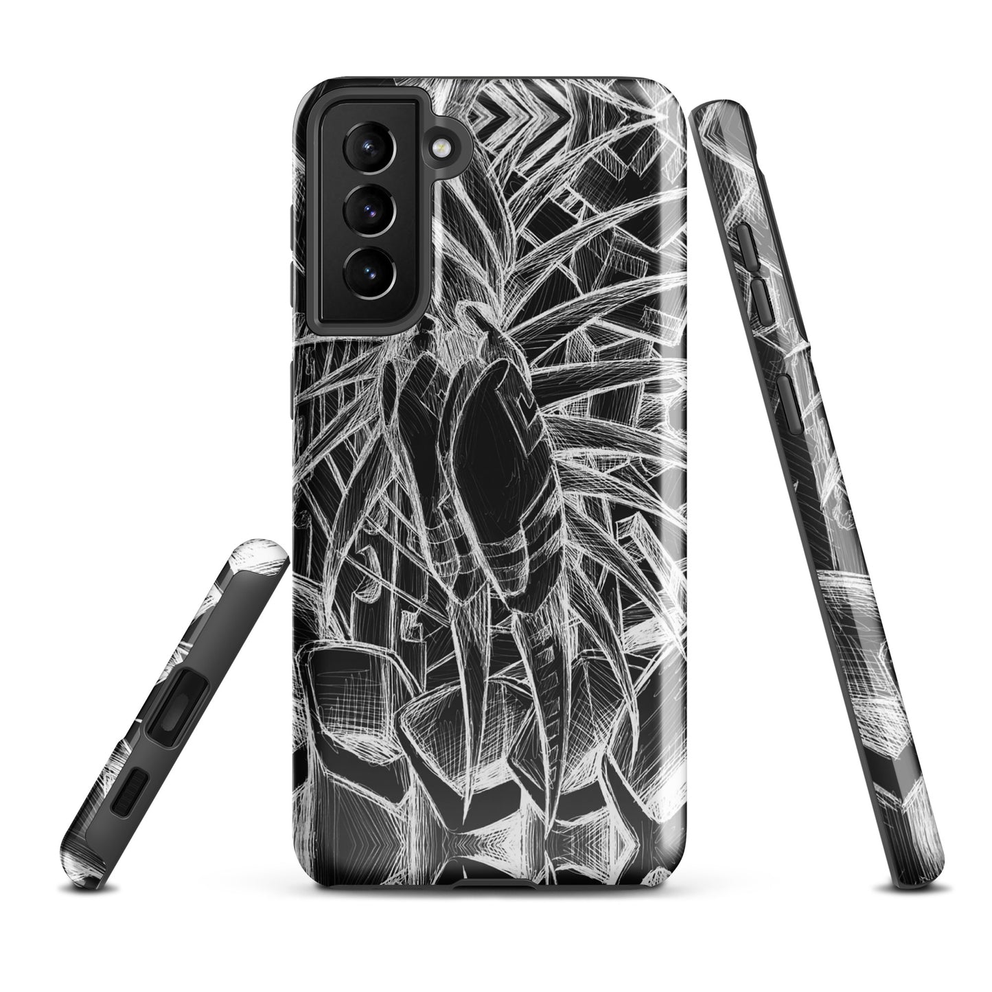 Sketch MonoChrome Tough case for Samsung®