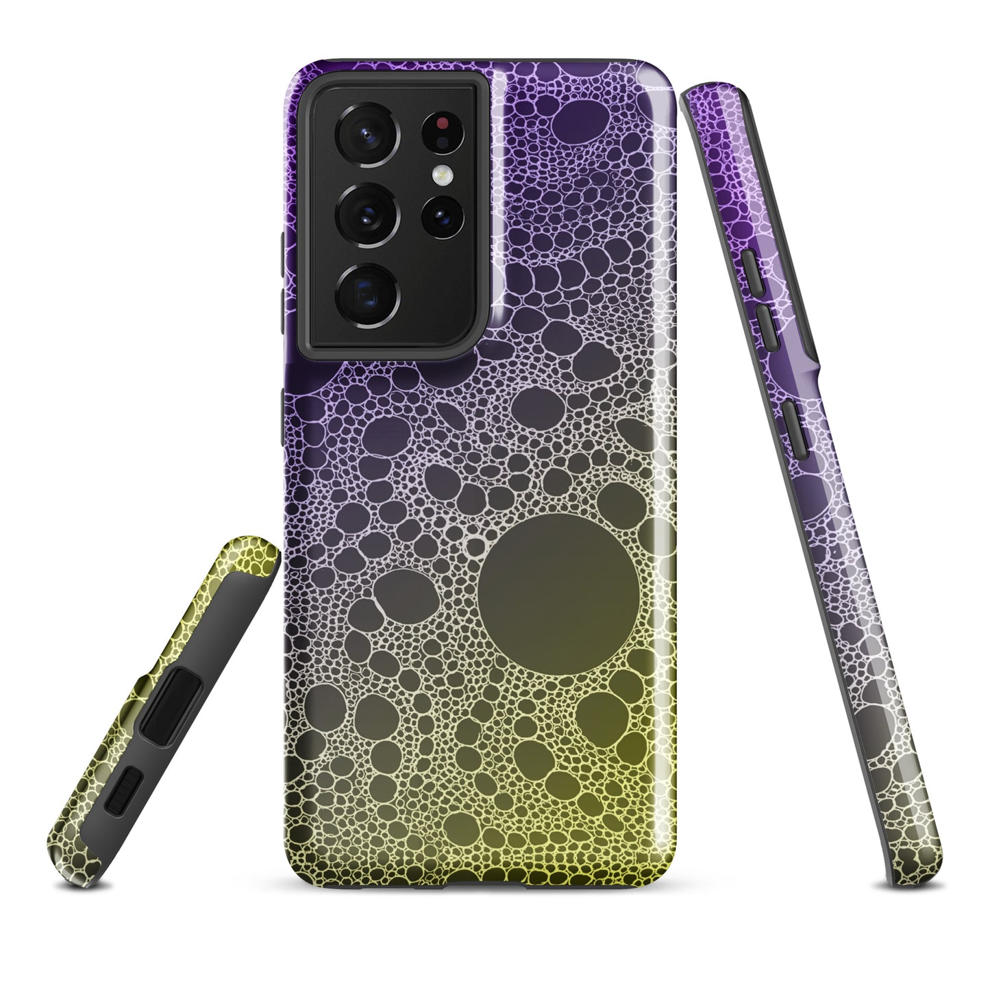 Lost In Circles Purple and Gold Tough case for Samsung®