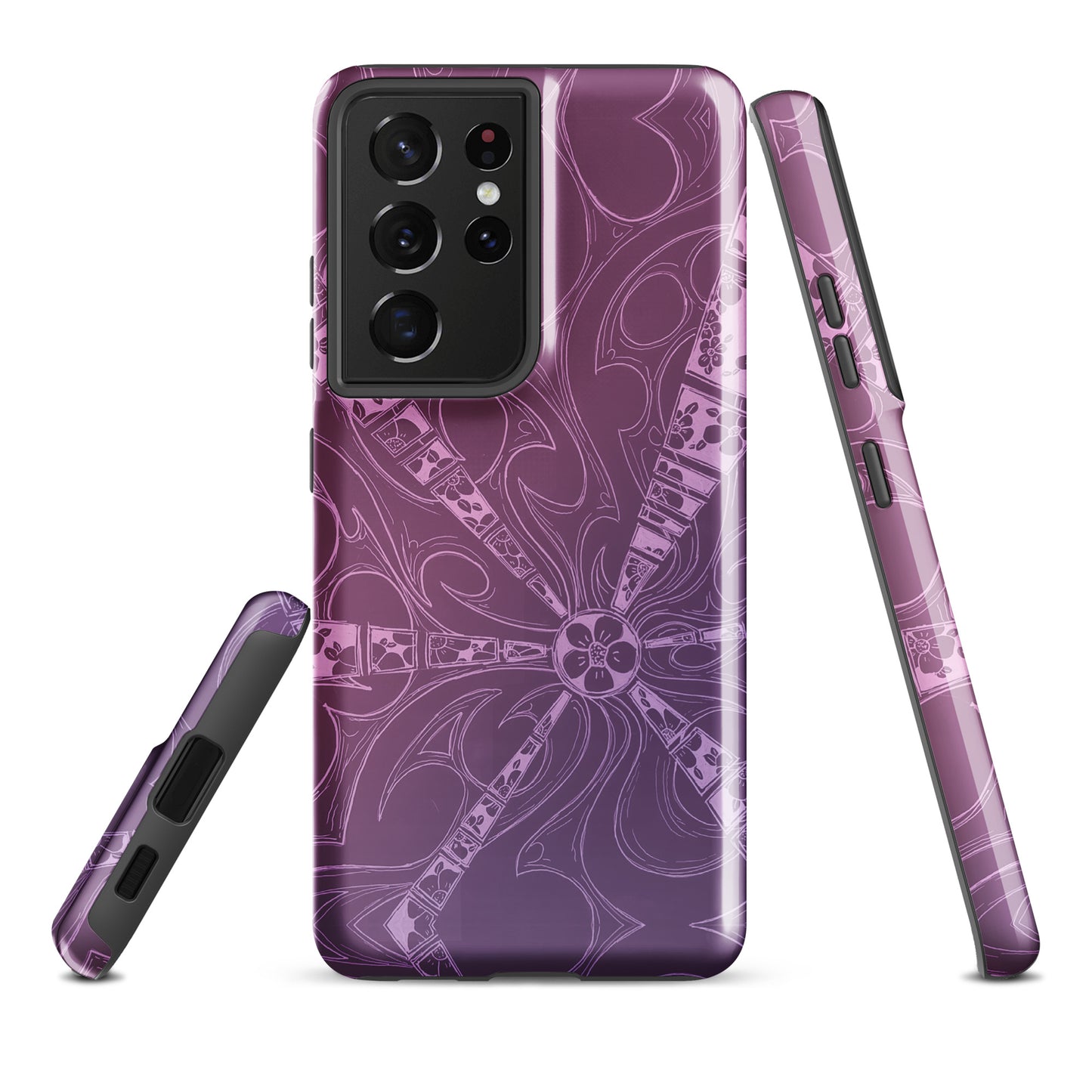 Flowers Orchid Tough case for Samsung®